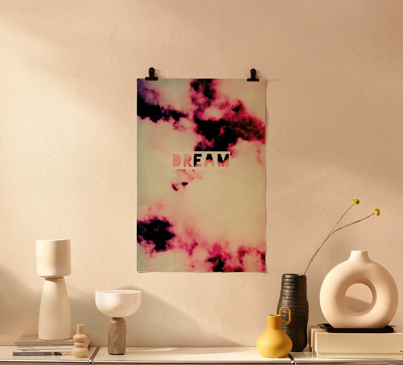 Pink Dreams poster da Ingrid Beddoes