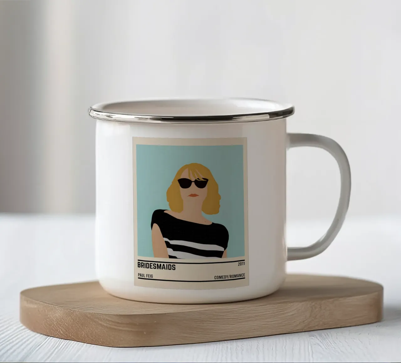 Bridesmaids tazza in smalto da TheArtstudio