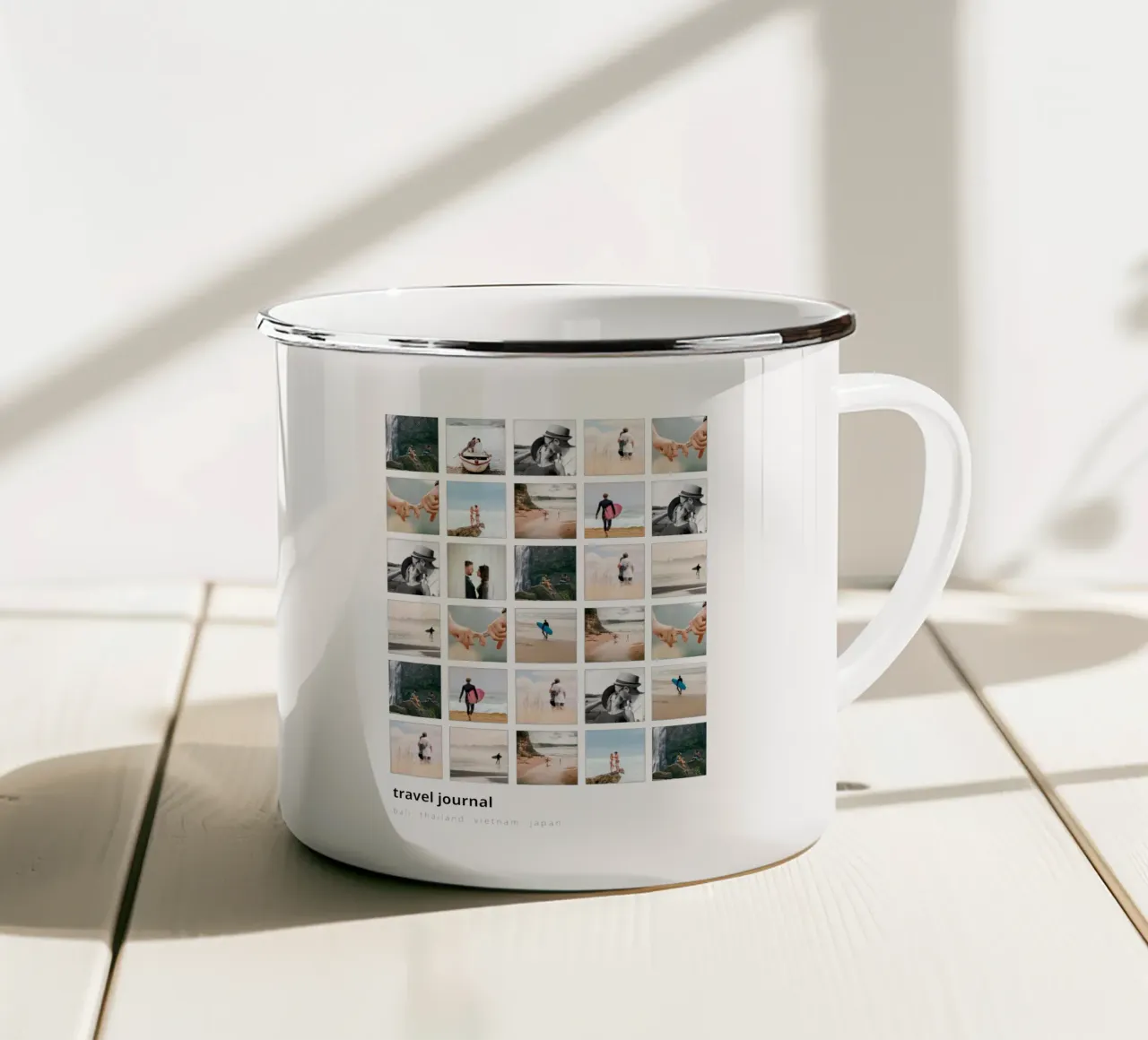 Journal tazza in smalto da we line studio - design