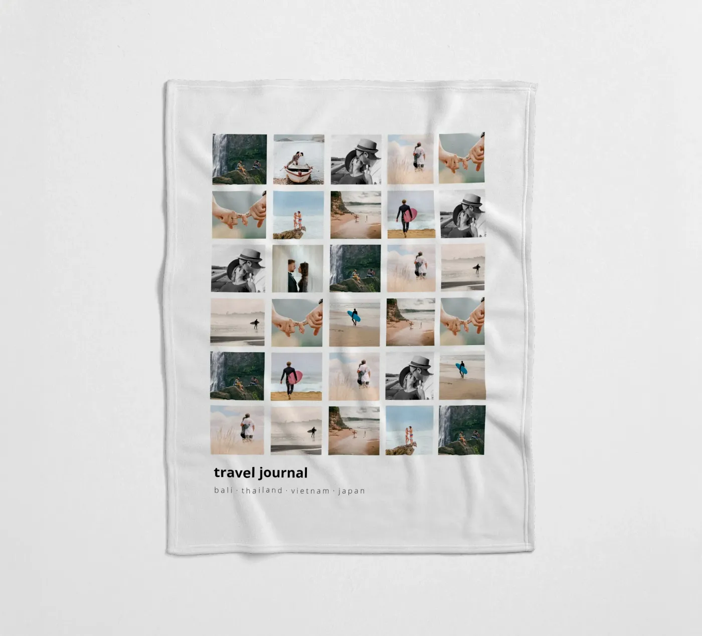Journal Fleecedecke von we line studio - design
