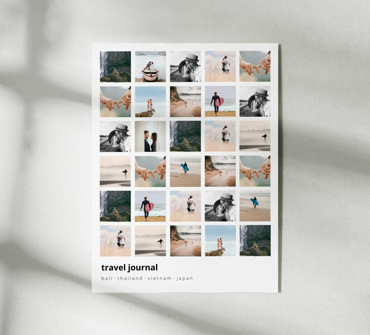 Journal acryl van we line studio - design