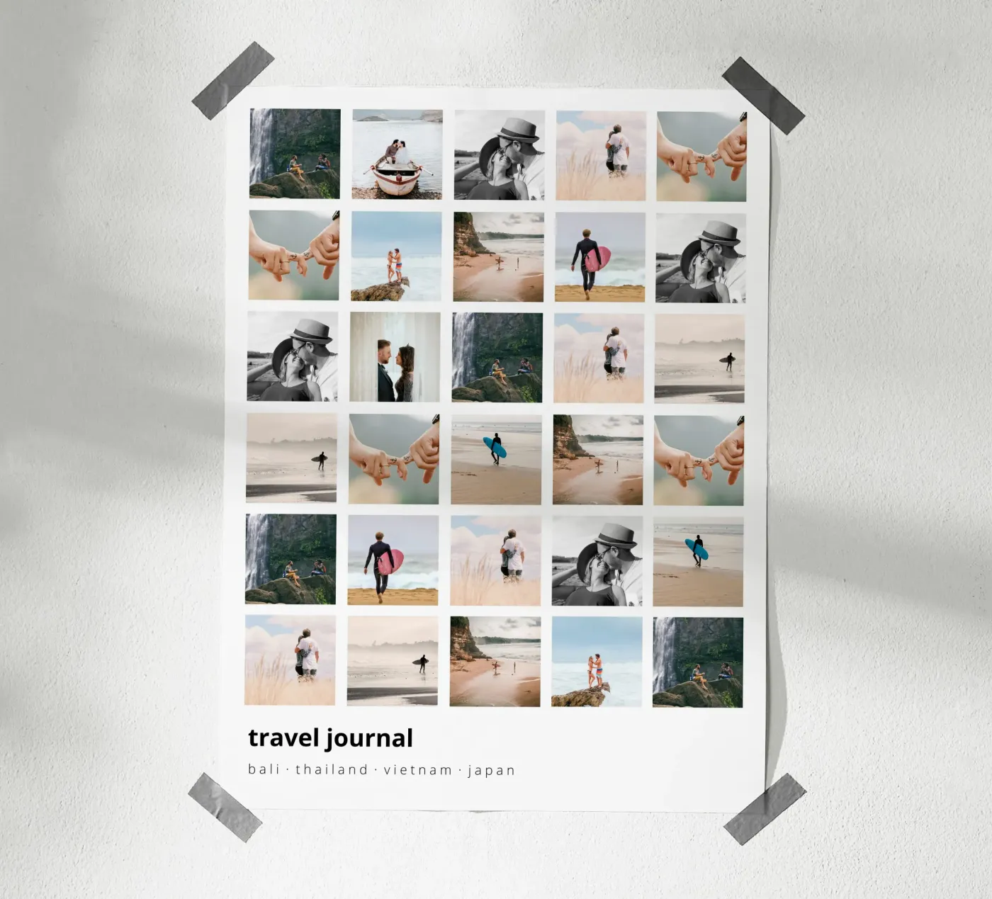 Journal poster da we line studio - design