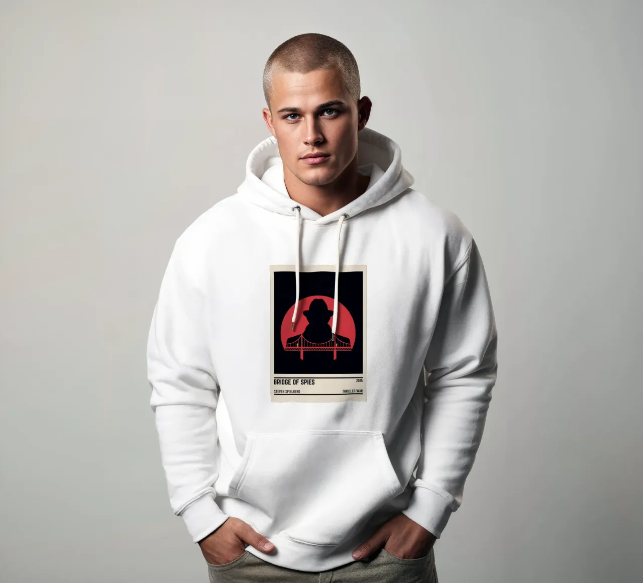 Bridge Of Spies felpa con cappuccio da TheArtstudio