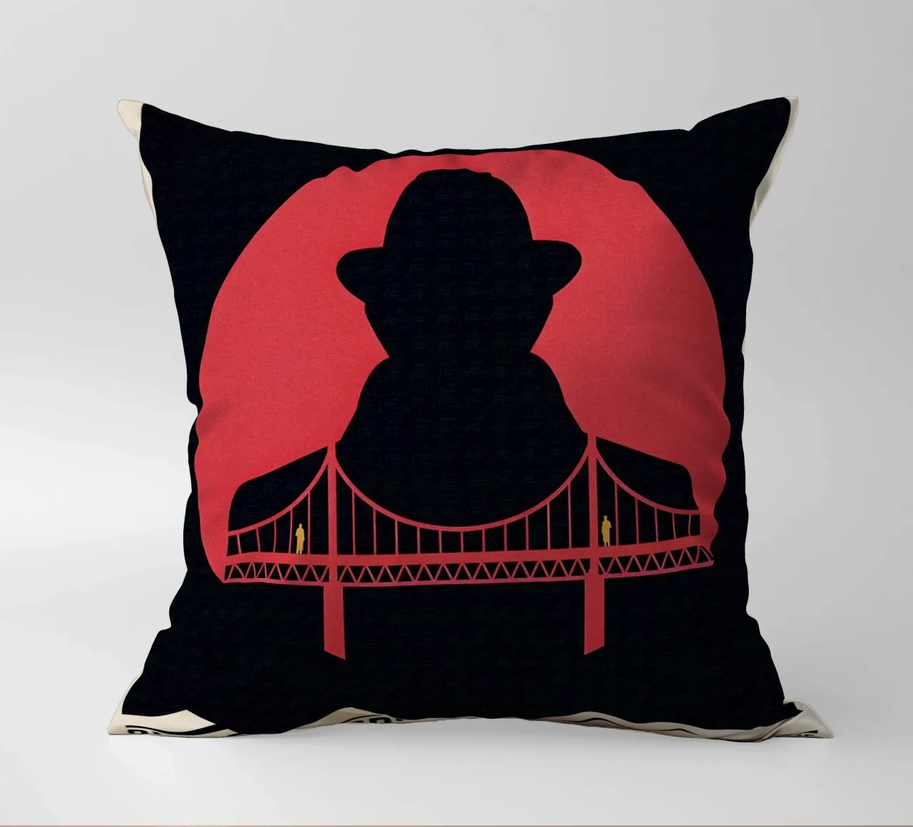 Bridge Of Spies cuscino da TheArtstudio