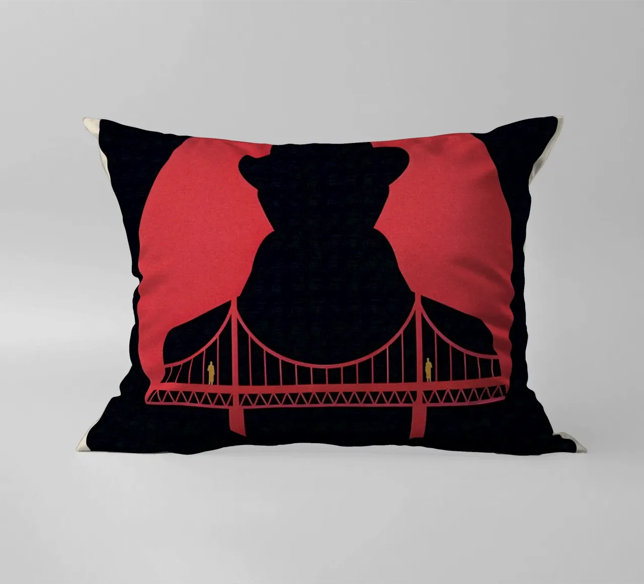 Bridge Of Spies cuscino da TheArtstudio