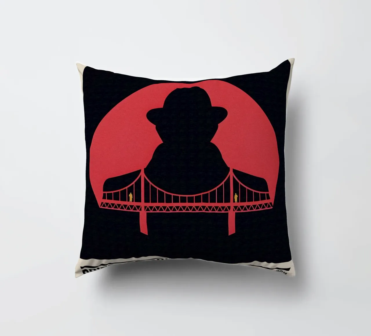 Bridge Of Spies cuscino da TheArtstudio