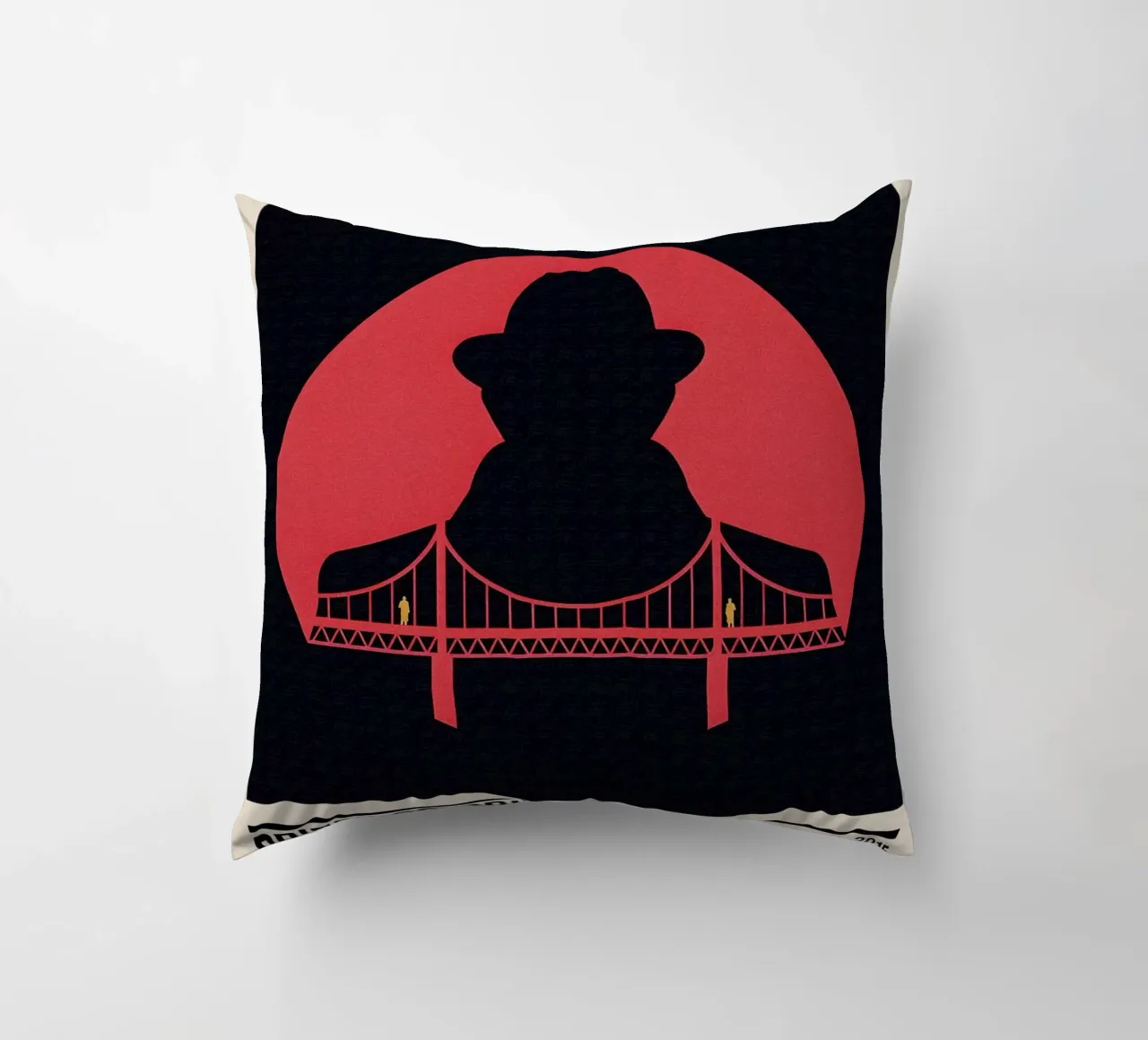Bridge Of Spies cuscino da TheArtstudio