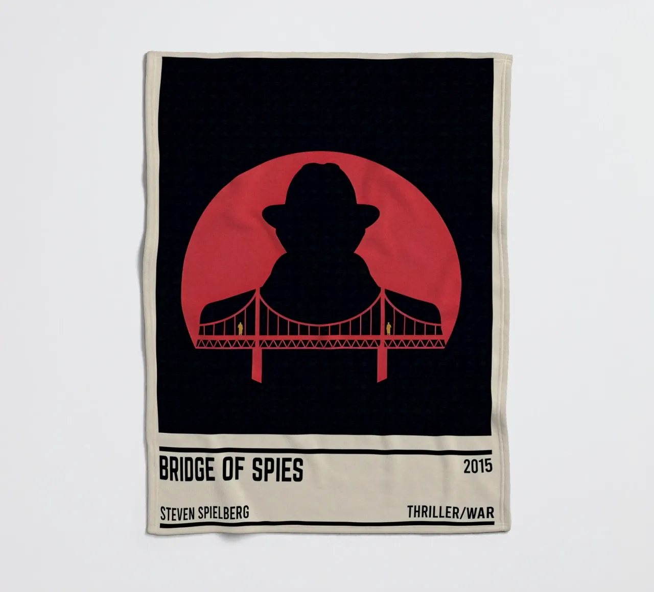 Bridge Of Spies coperta in pile da TheArtstudio