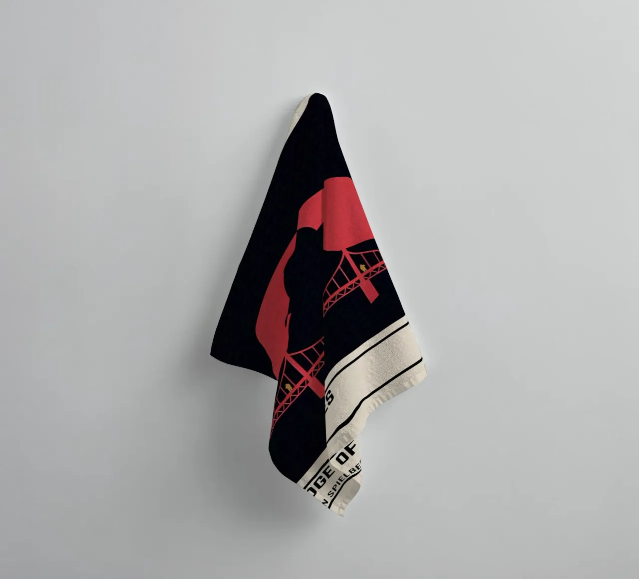 Bridge Of Spies asciugamano da bagno da TheArtstudio