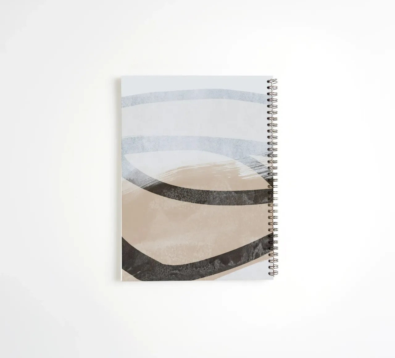 abstract brushstrokes and lines 2 diario ad anelli da IRIS LEHNHARDT FINE ART