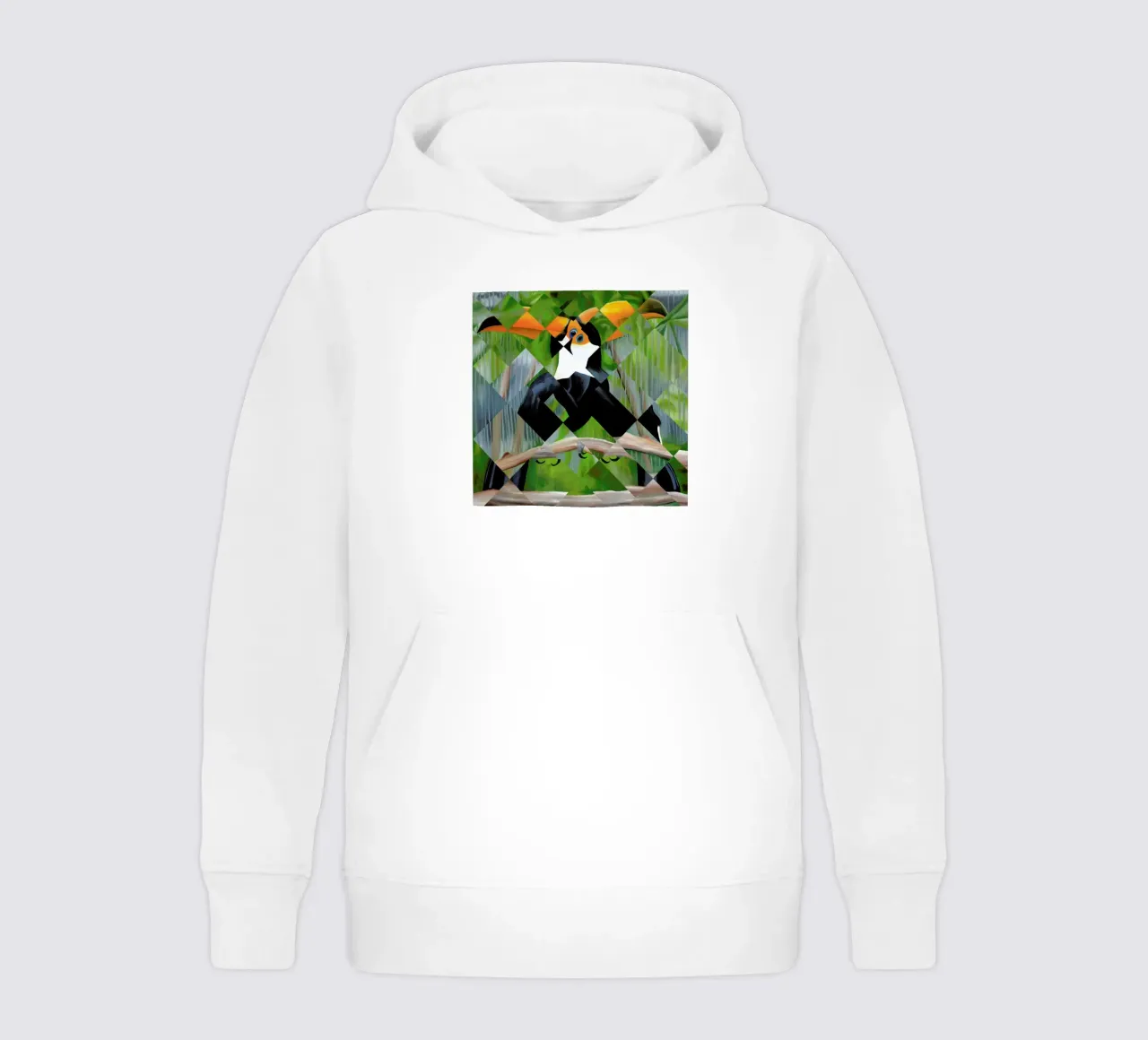 Toucan felpa bambino con cappuccio da Allison Chaplin