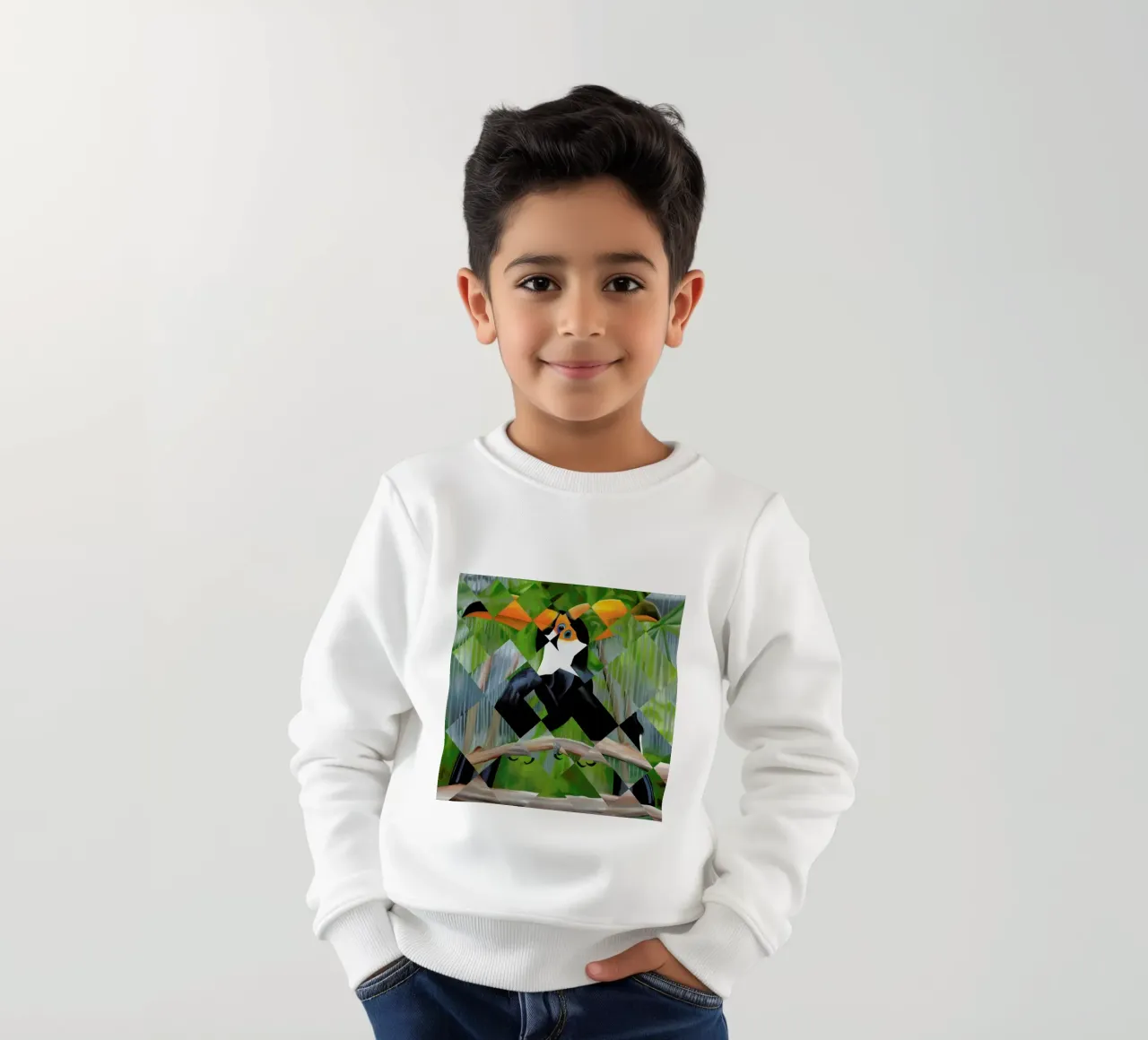 Toucan felpa bambino da Allison Chaplin