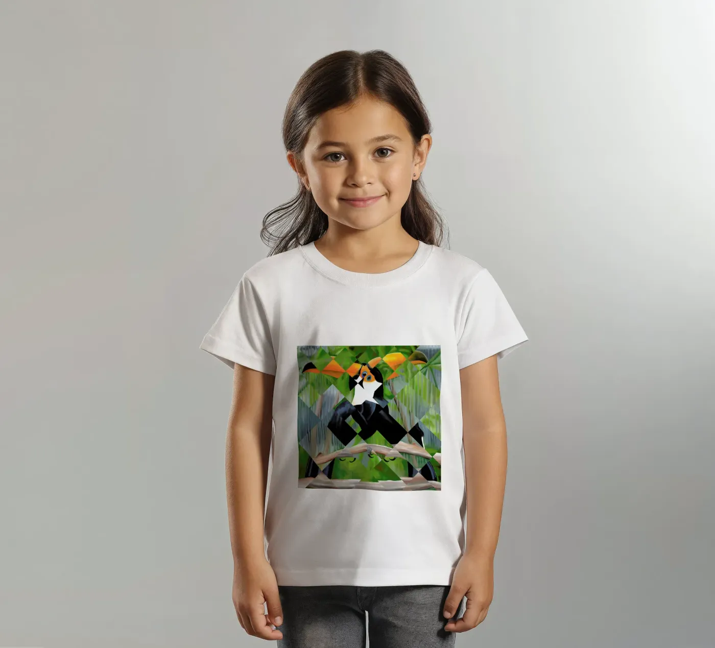 Toucan t-shirt bambini da Allison Chaplin