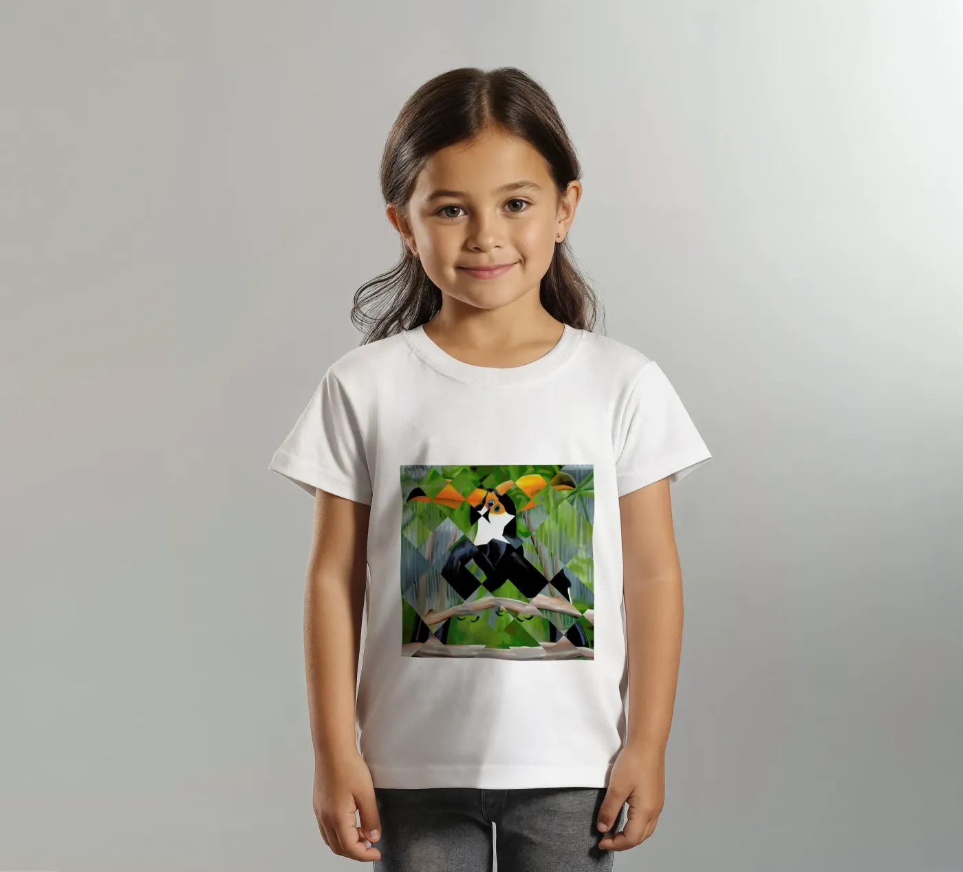 Toucan t-shirt bambini da Allison Chaplin