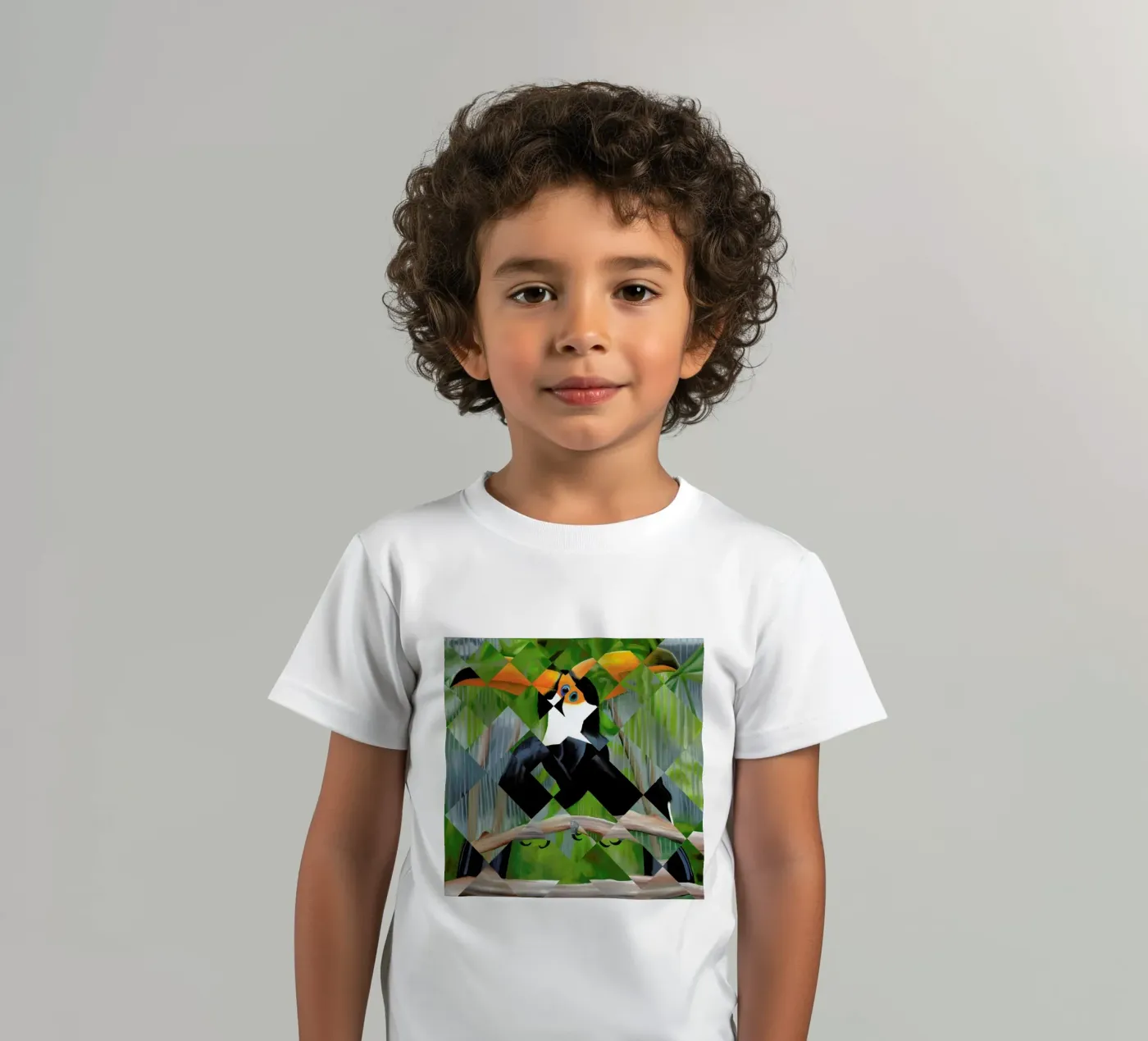 Toucan t-shirt bambini da Allison Chaplin