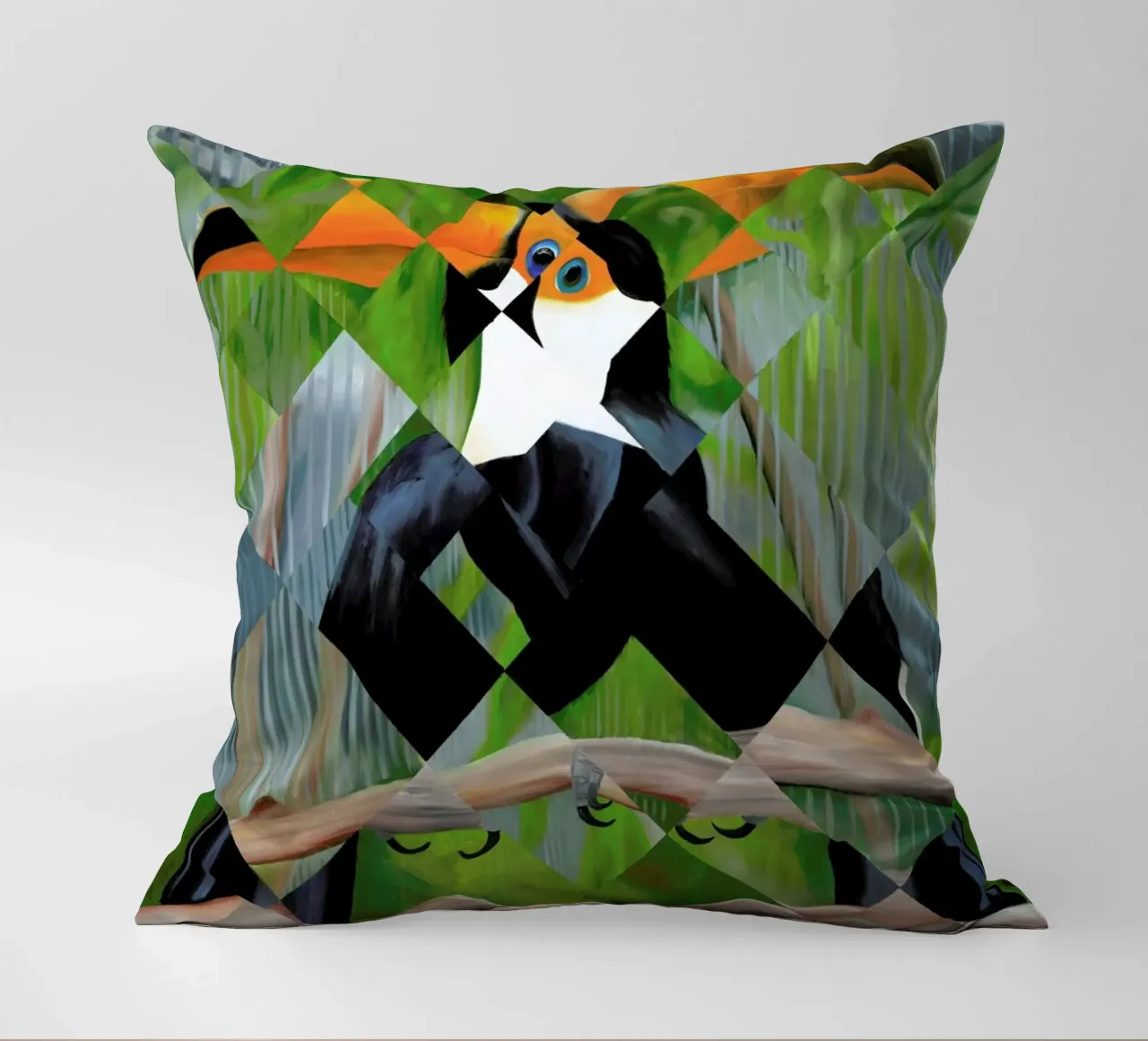 Toucan cuscino da Allison Chaplin