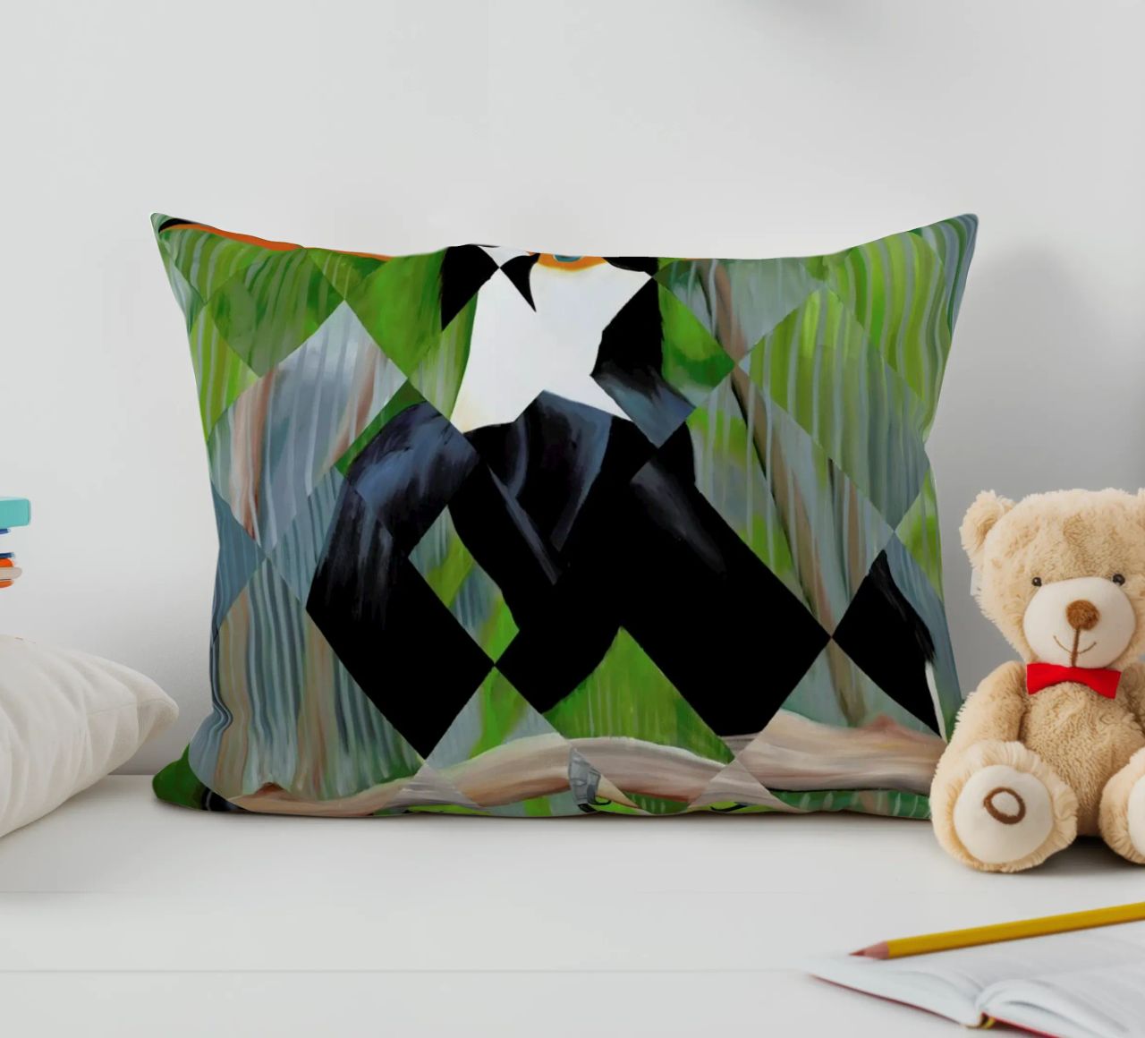 Toucan cuscino da Allison Chaplin