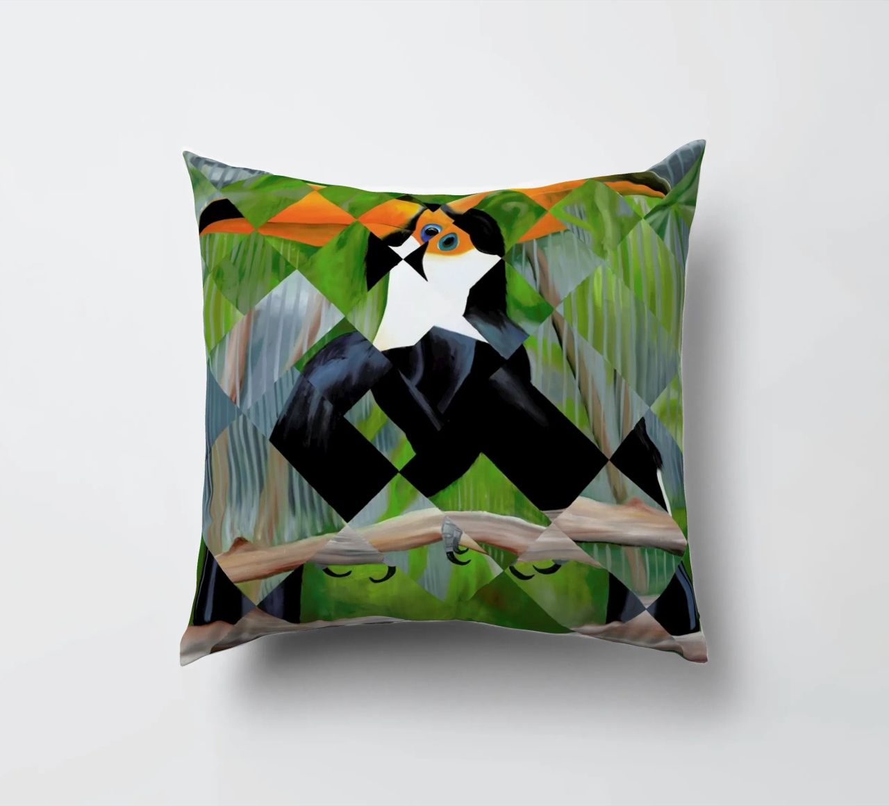 Toucan cuscino da Allison Chaplin
