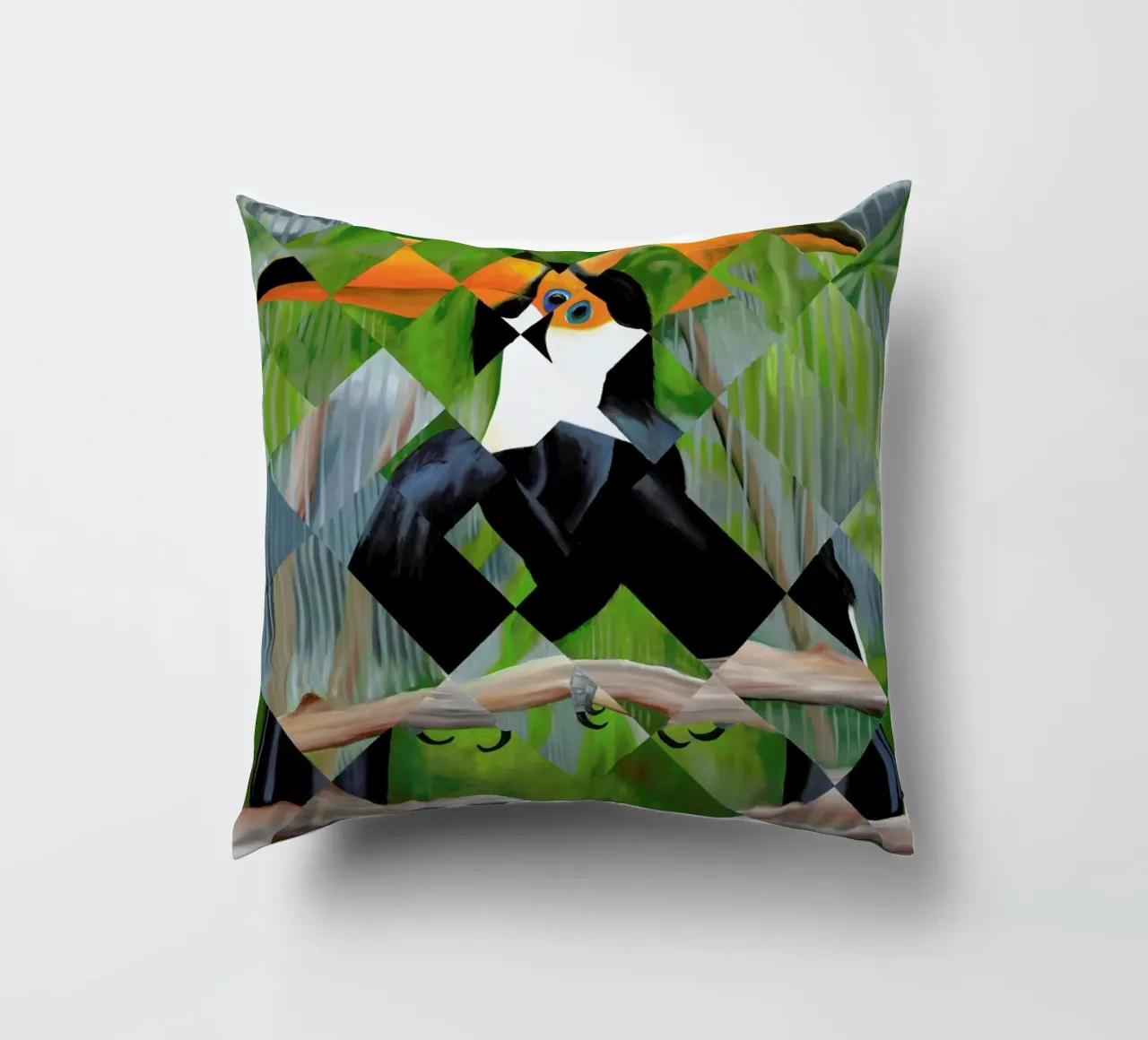 Toucan cuscino da Allison Chaplin