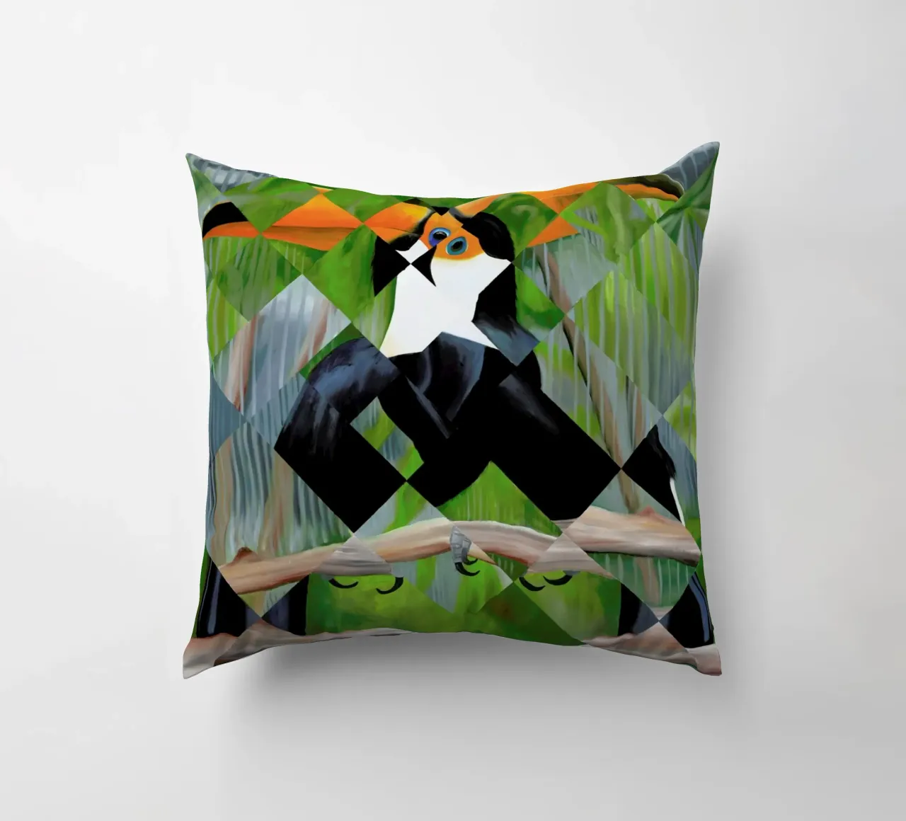Toucan cuscino da Allison Chaplin
