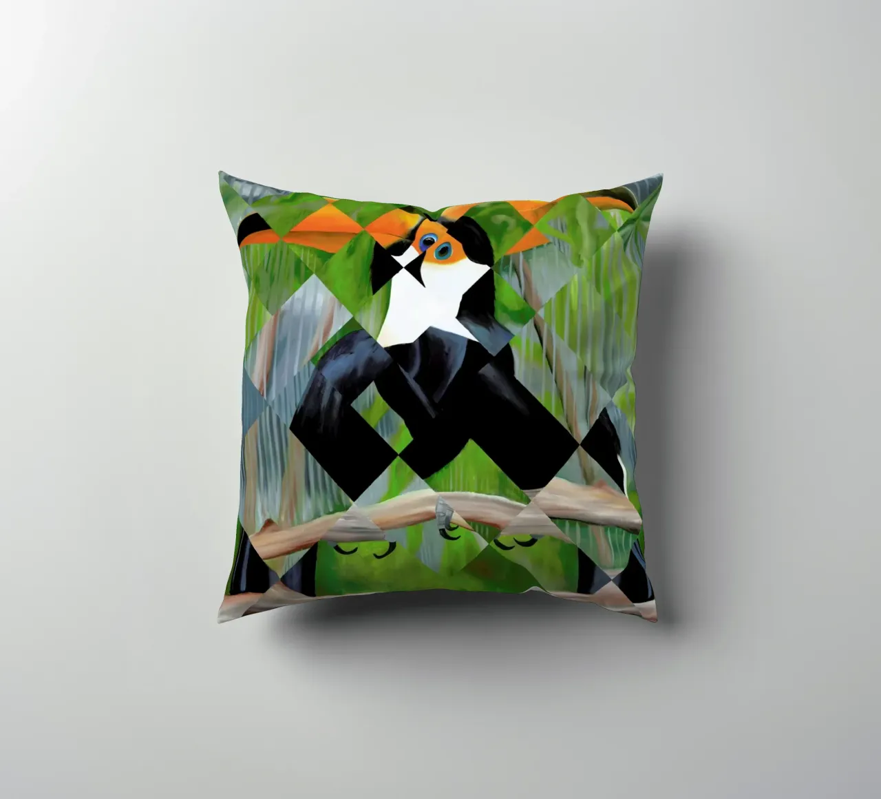 Toucan cuscino da Allison Chaplin