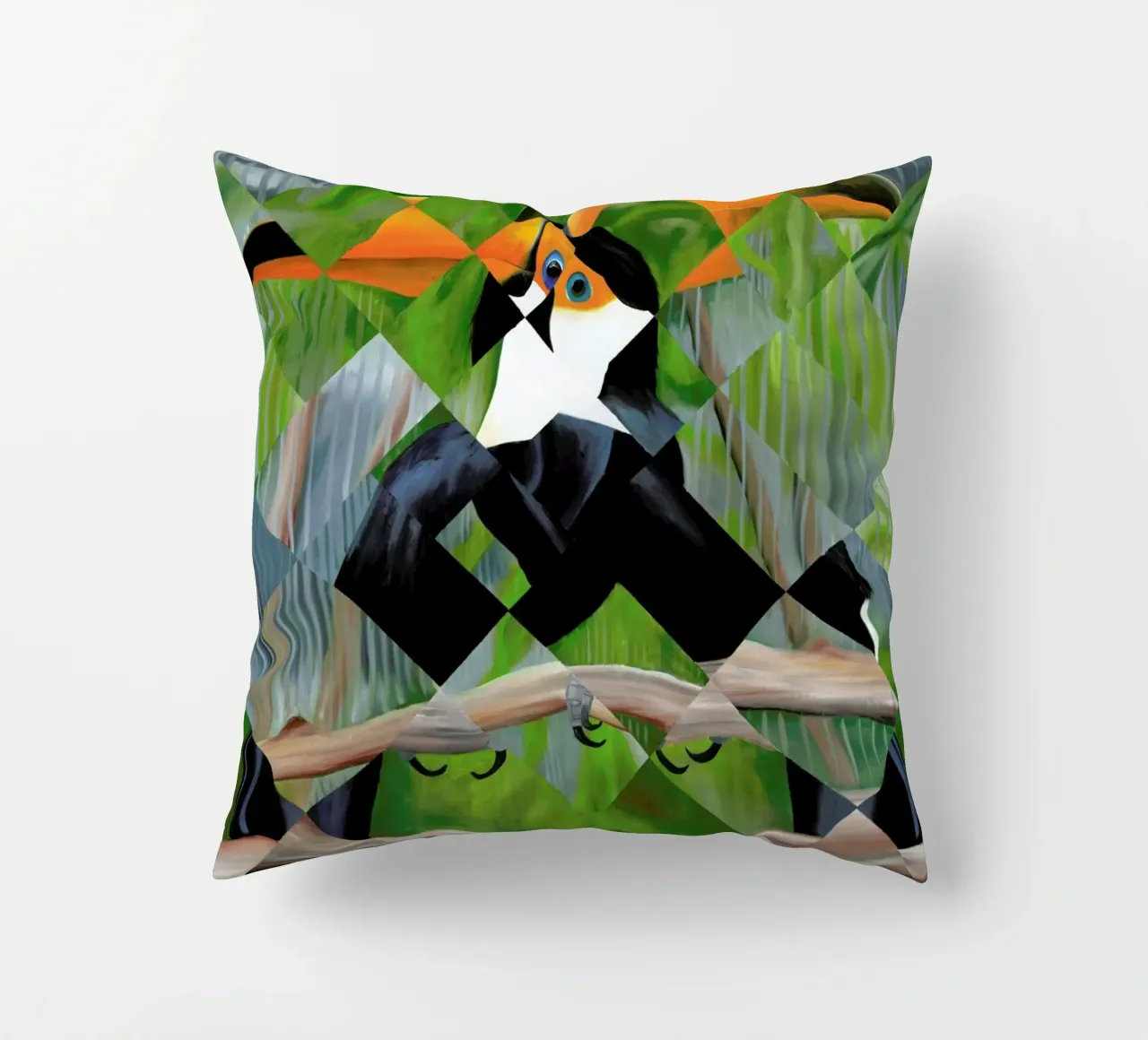 Toucan cuscino da Allison Chaplin