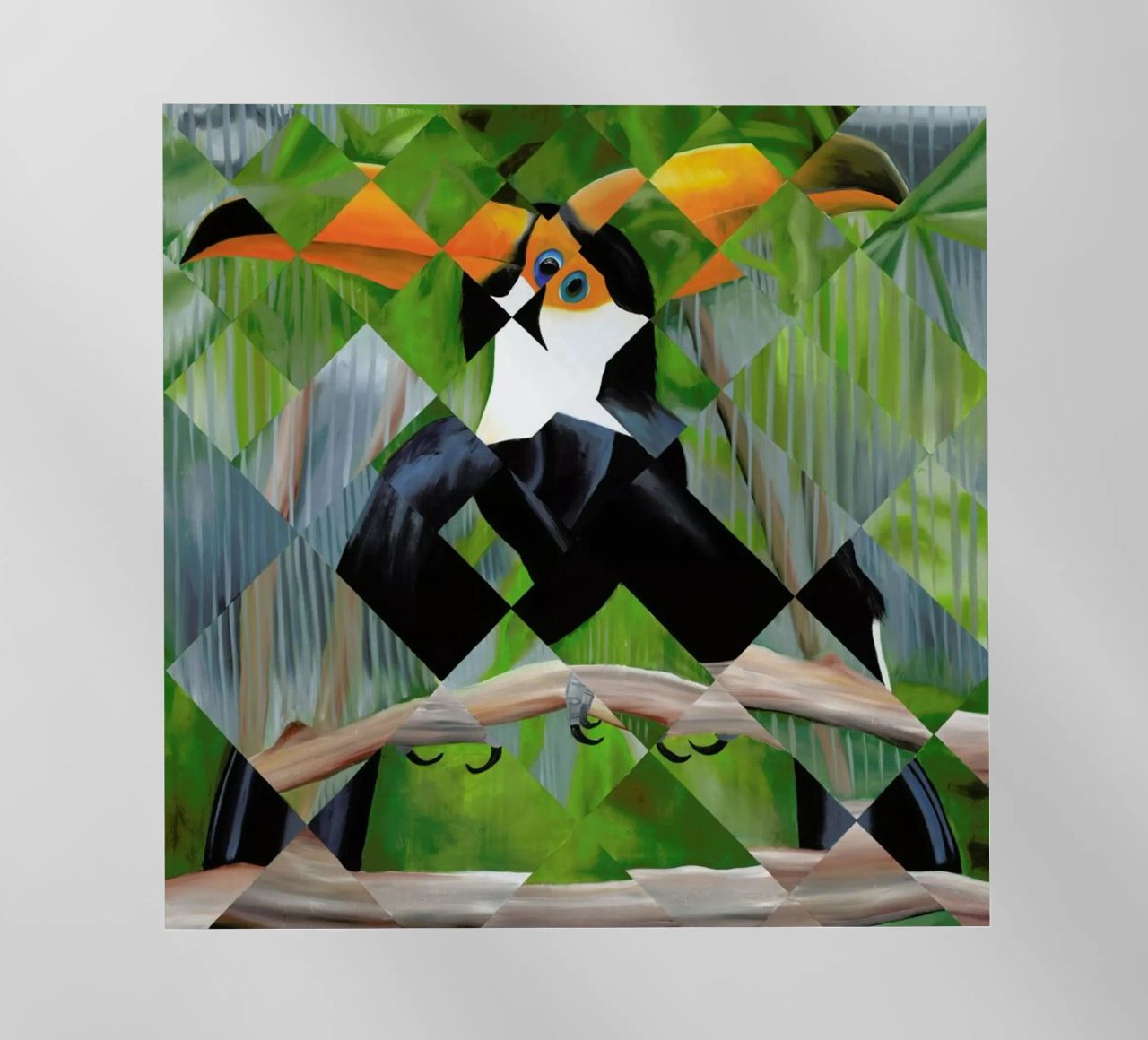 Toucan pellicola backlit da Allison Chaplin