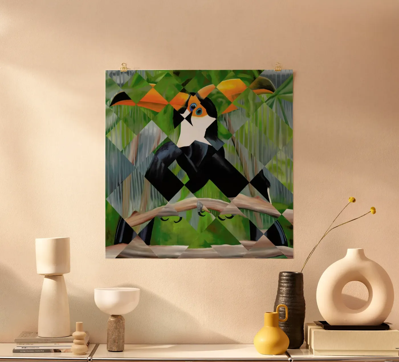 Toucan poster van Allison Chaplin