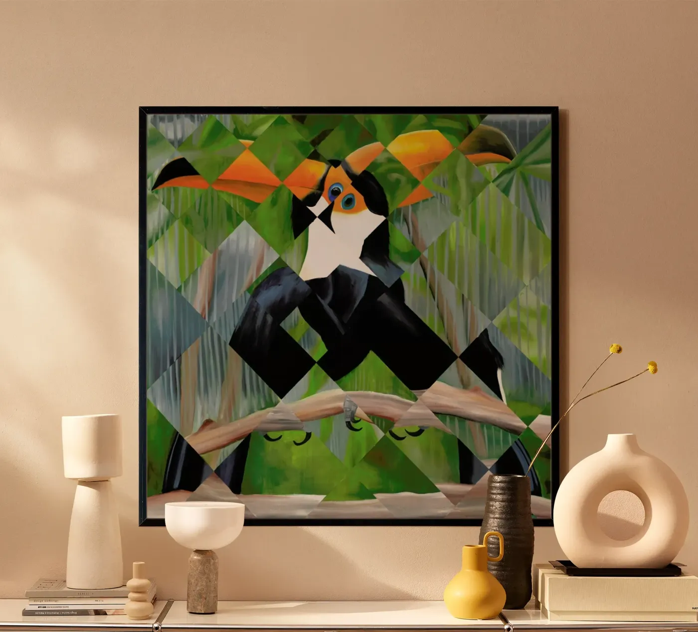 Toucan poster van Allison Chaplin