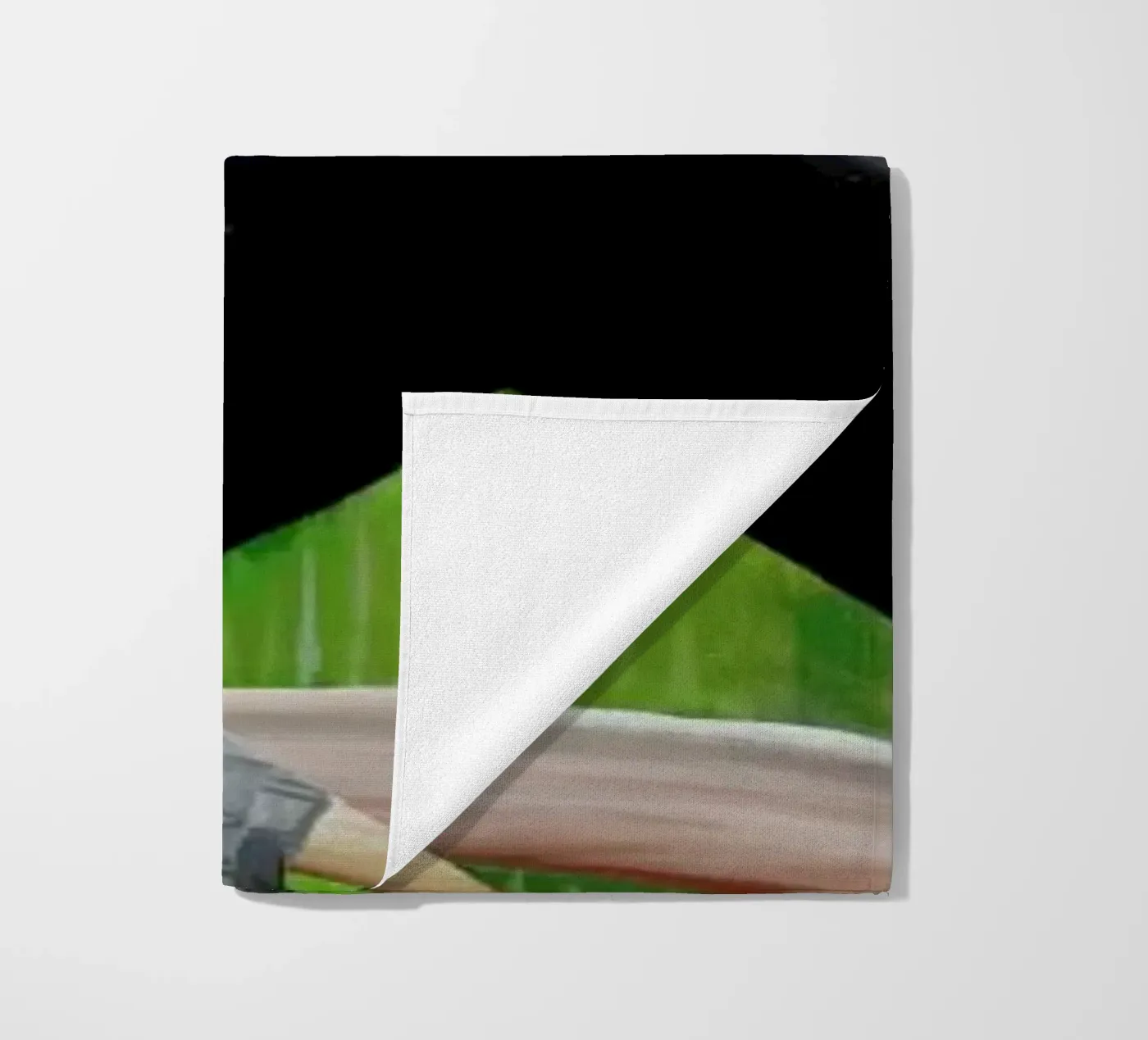 Toucan beach towel by Allison Chaplin