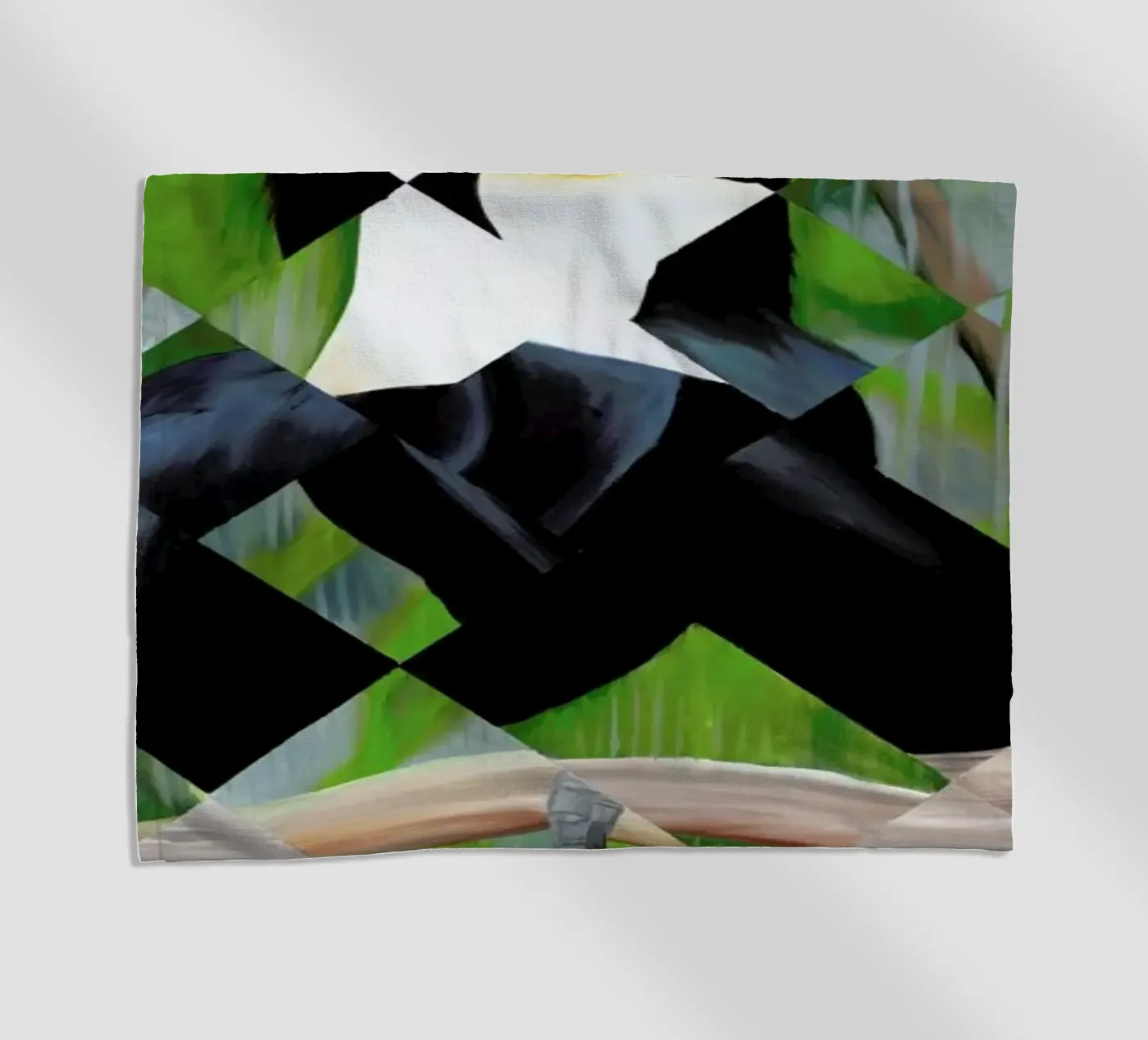 Toucan beach towel by Allison Chaplin