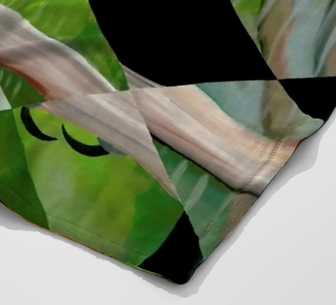 Toucan Fleecedecke von Allison Chaplin