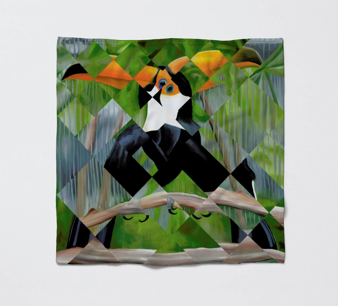 Toucan coperta in pile da Allison Chaplin