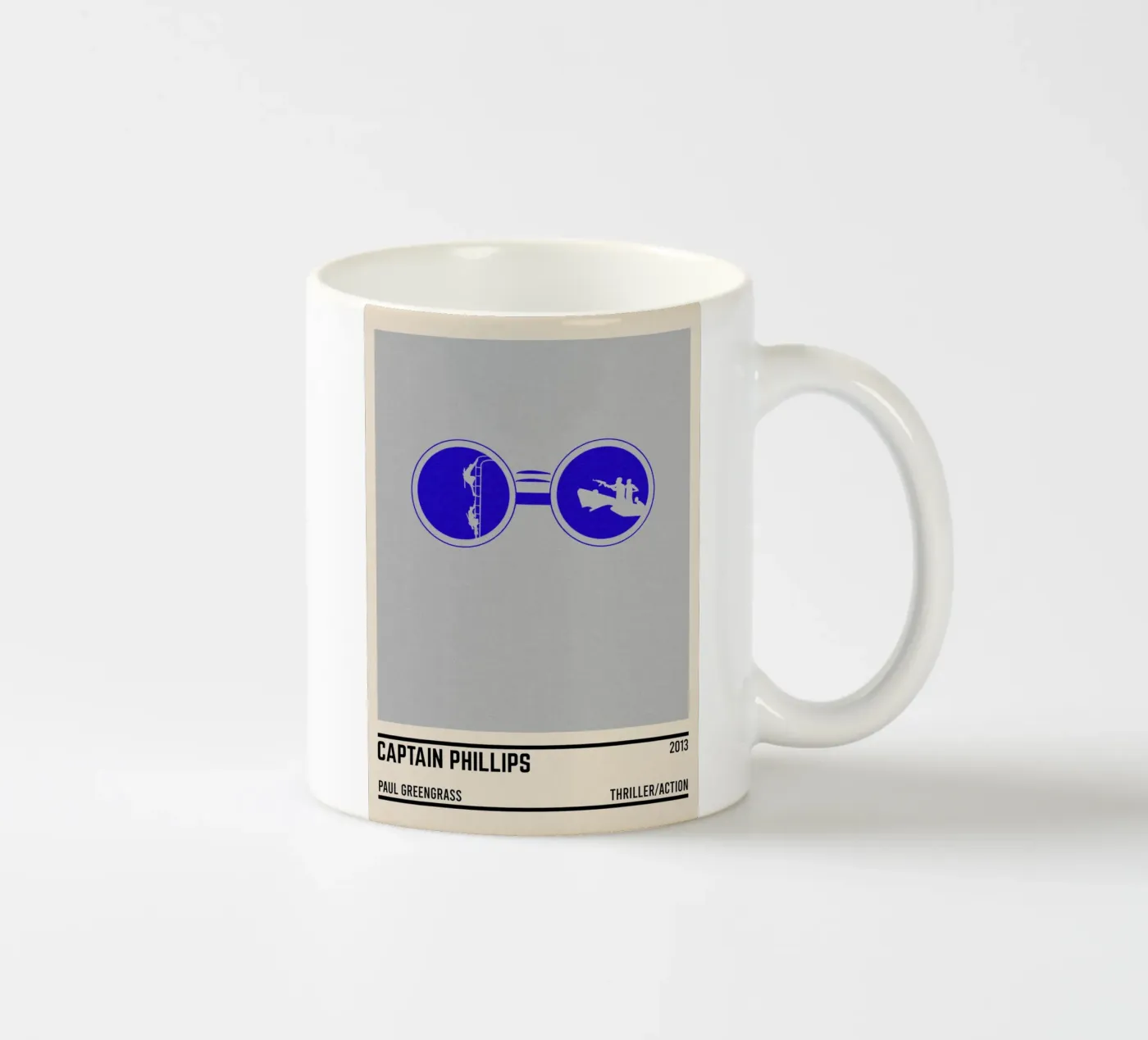 Captain Phillips ceramic mug by TheArtstudio