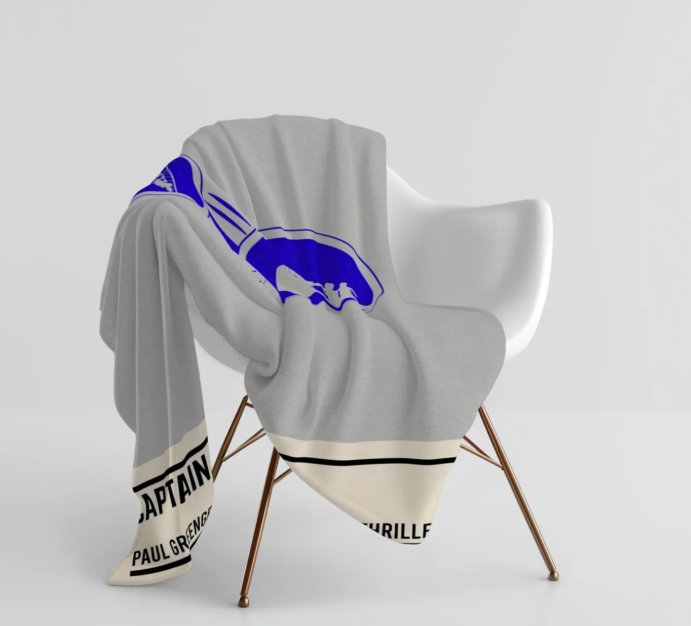 Captain Phillips fleecedeken van TheArtstudio