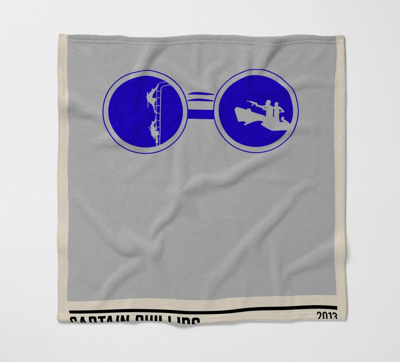 Captain Phillips fleecedeken van TheArtstudio