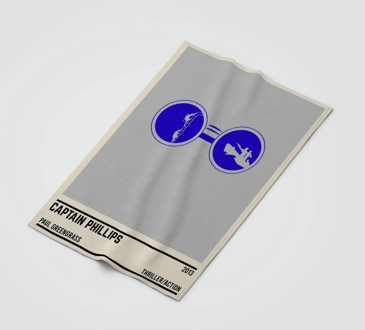 Captain Phillips fleecedeken van TheArtstudio