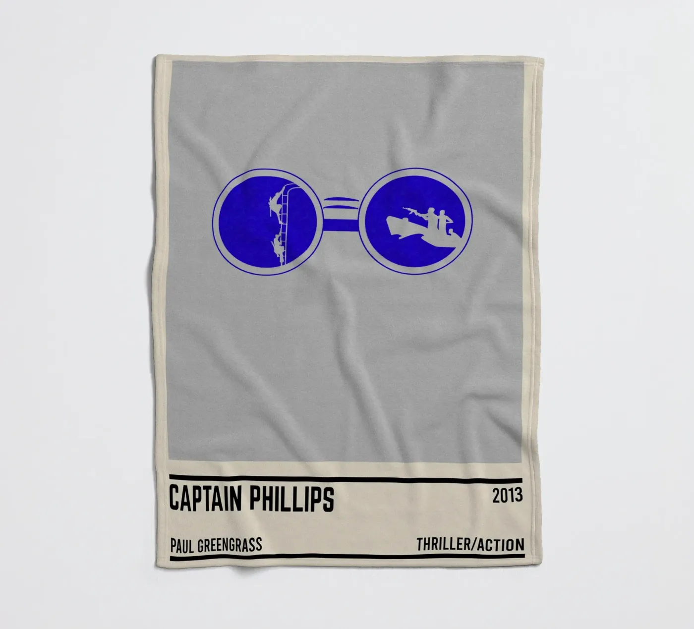 Captain Phillips fleecedeken van TheArtstudio