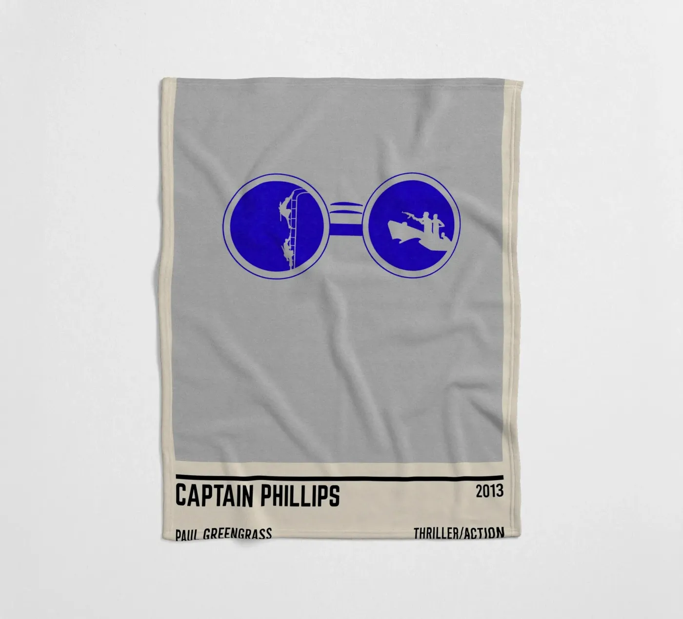 Captain Phillips fleecedeken van TheArtstudio