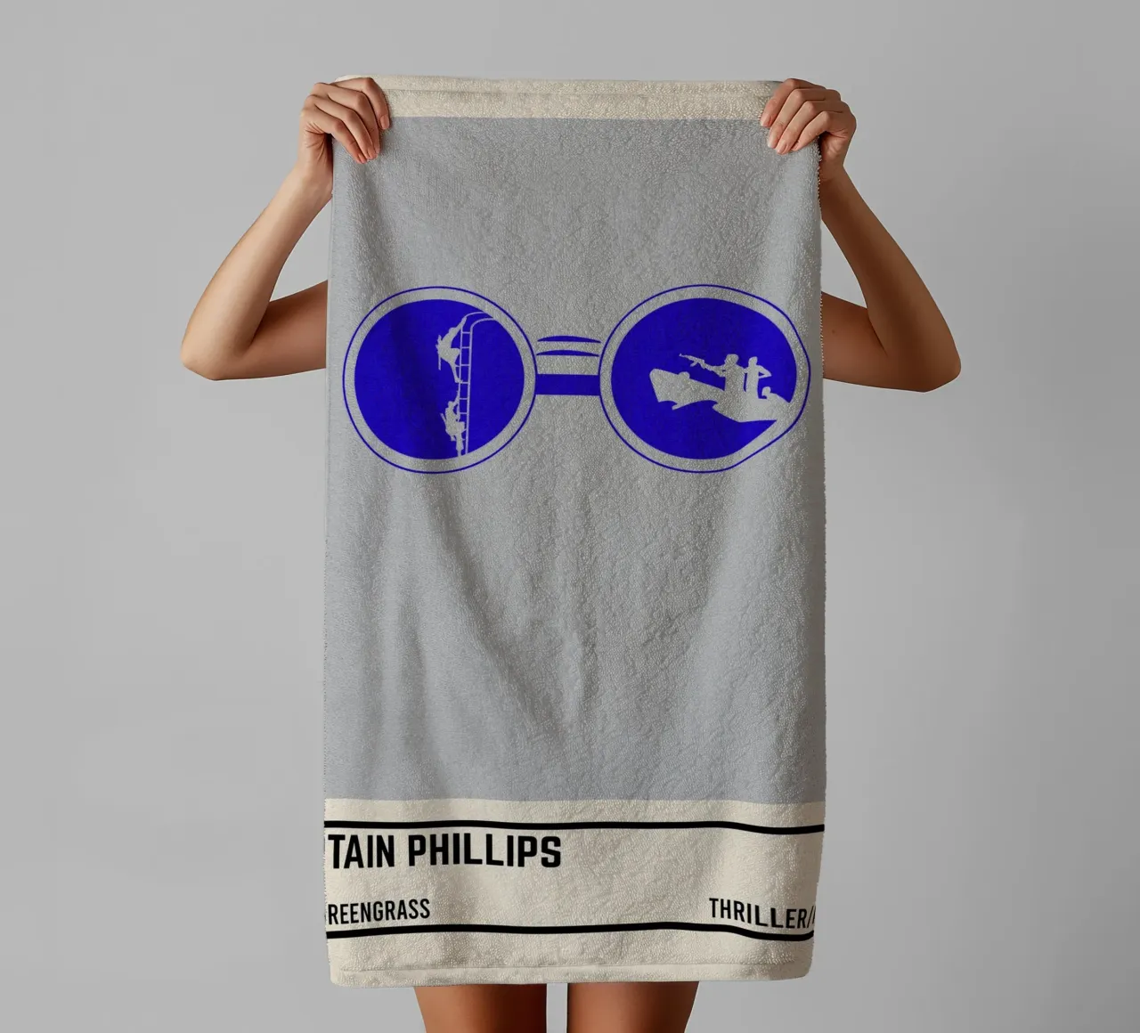 Captain Phillips asciugamano da bagno da TheArtstudio