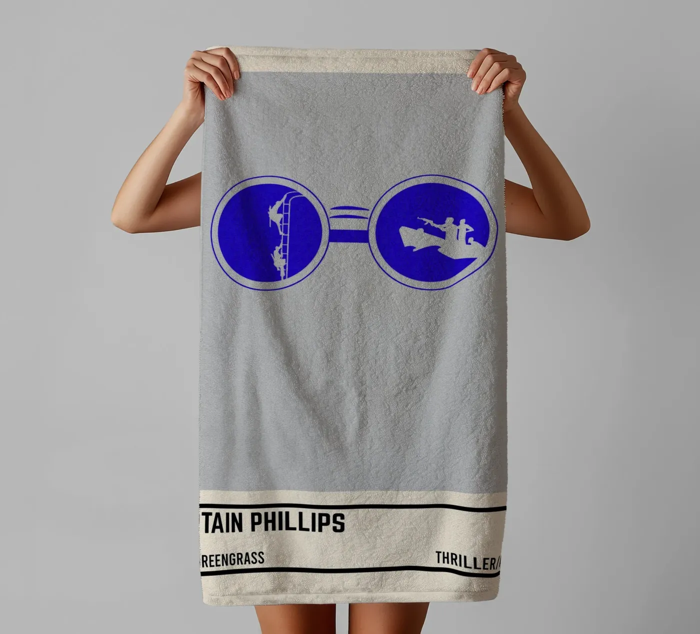 Captain Phillips towel by TheArtstudio