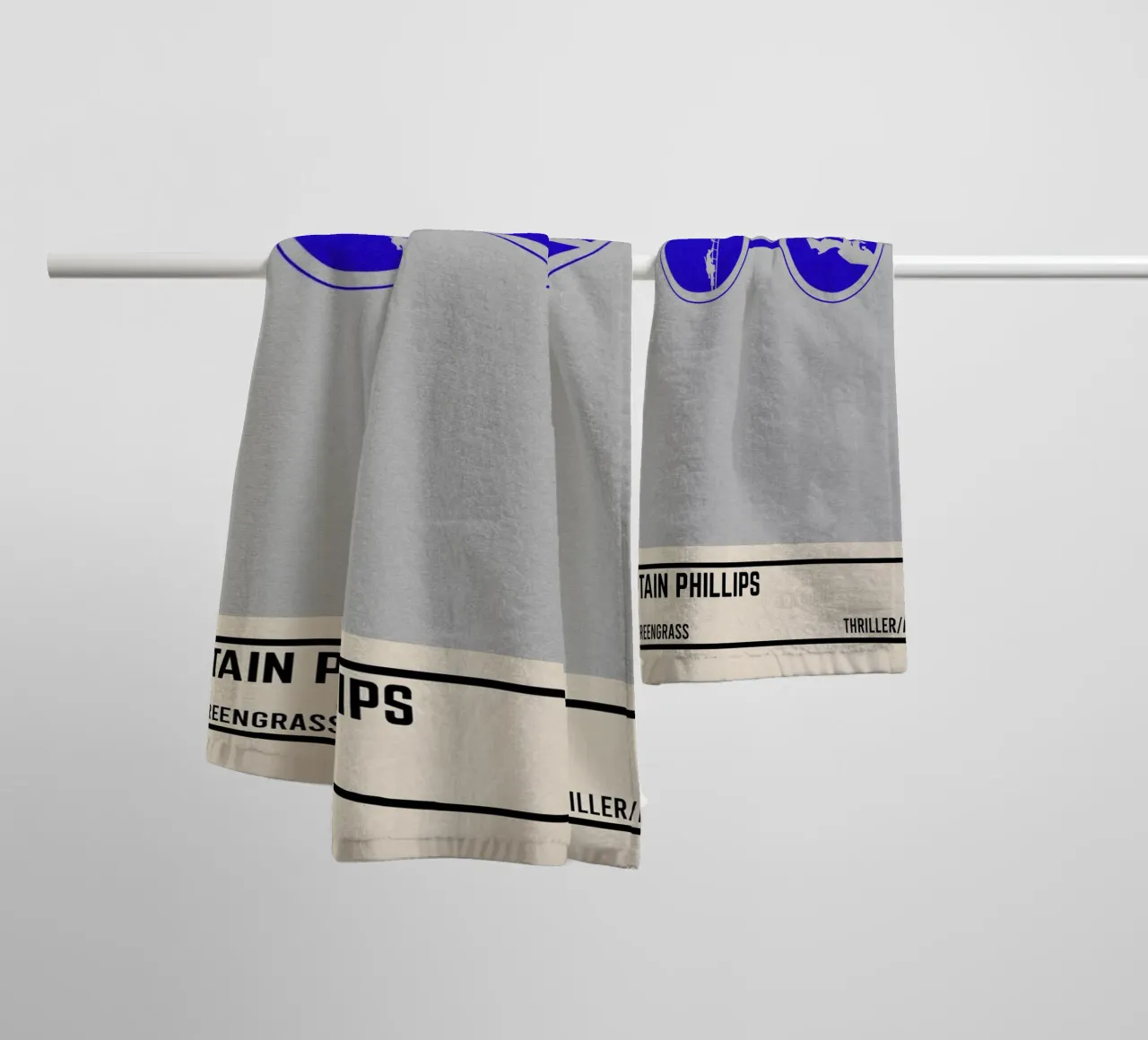 Captain Phillips asciugamano da bagno da TheArtstudio