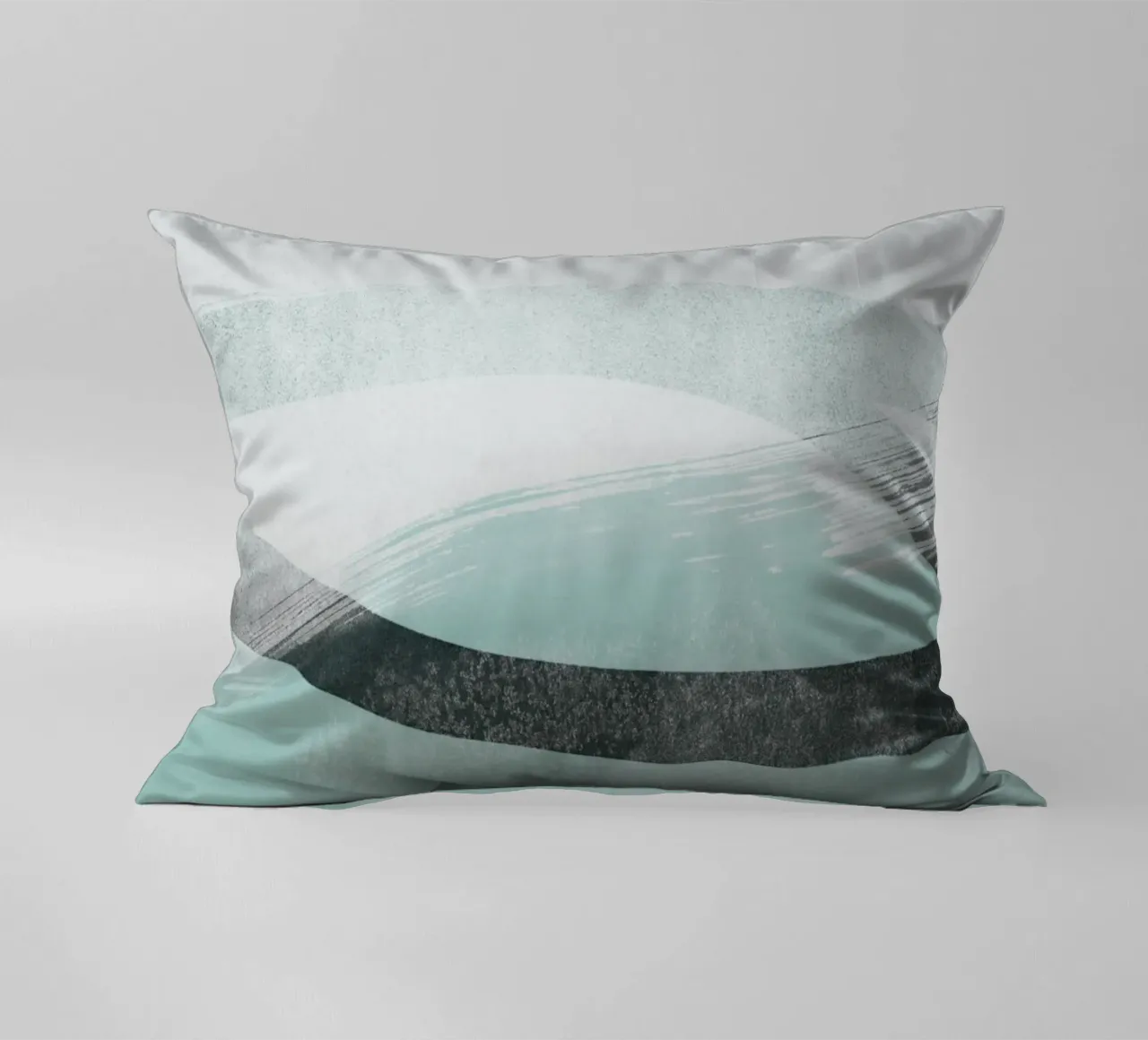 abstract brushstrokes and lines 3 cuscino da IRIS LEHNHARDT FINE ART