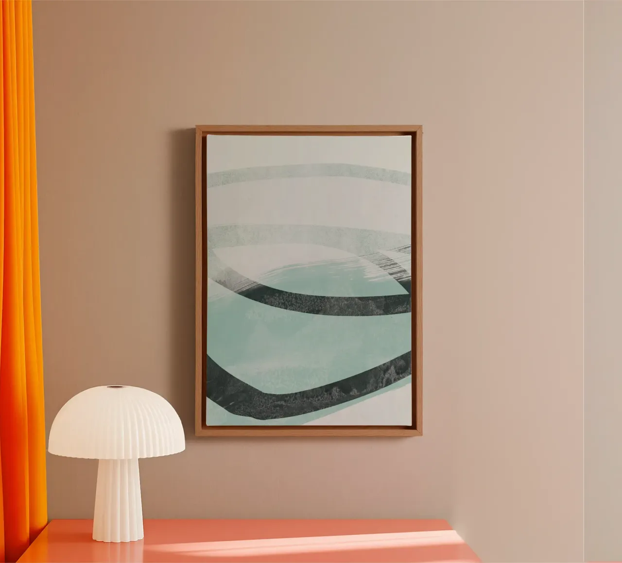 abstract brushstrokes and lines 3 tela da IRIS LEHNHARDT FINE ART