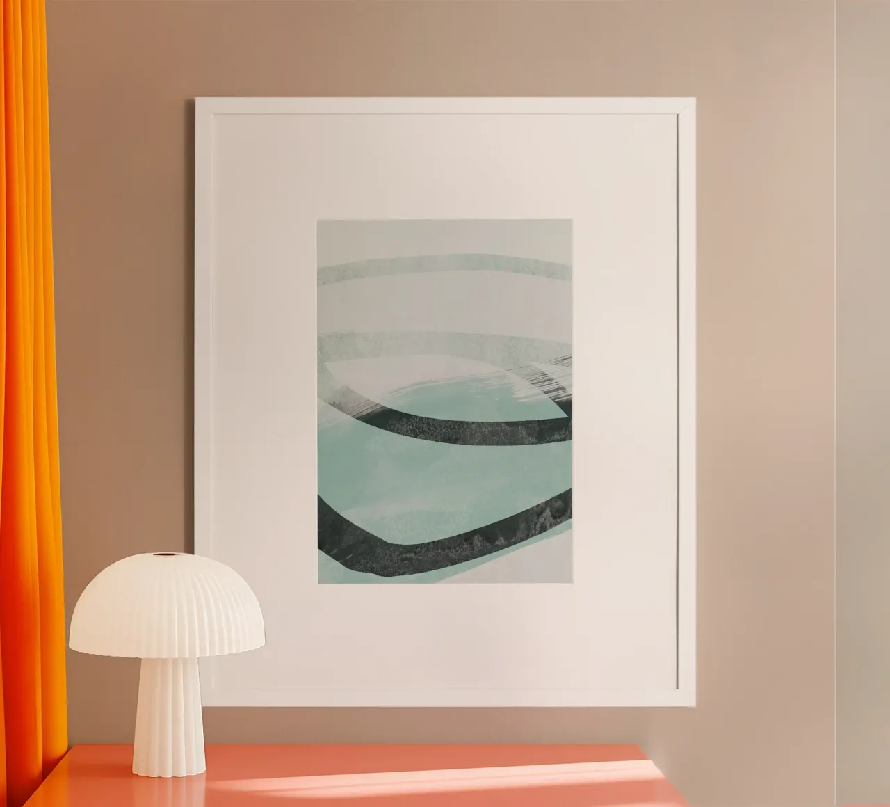 abstract brushstrokes and lines 3 poster da IRIS LEHNHARDT FINE ART