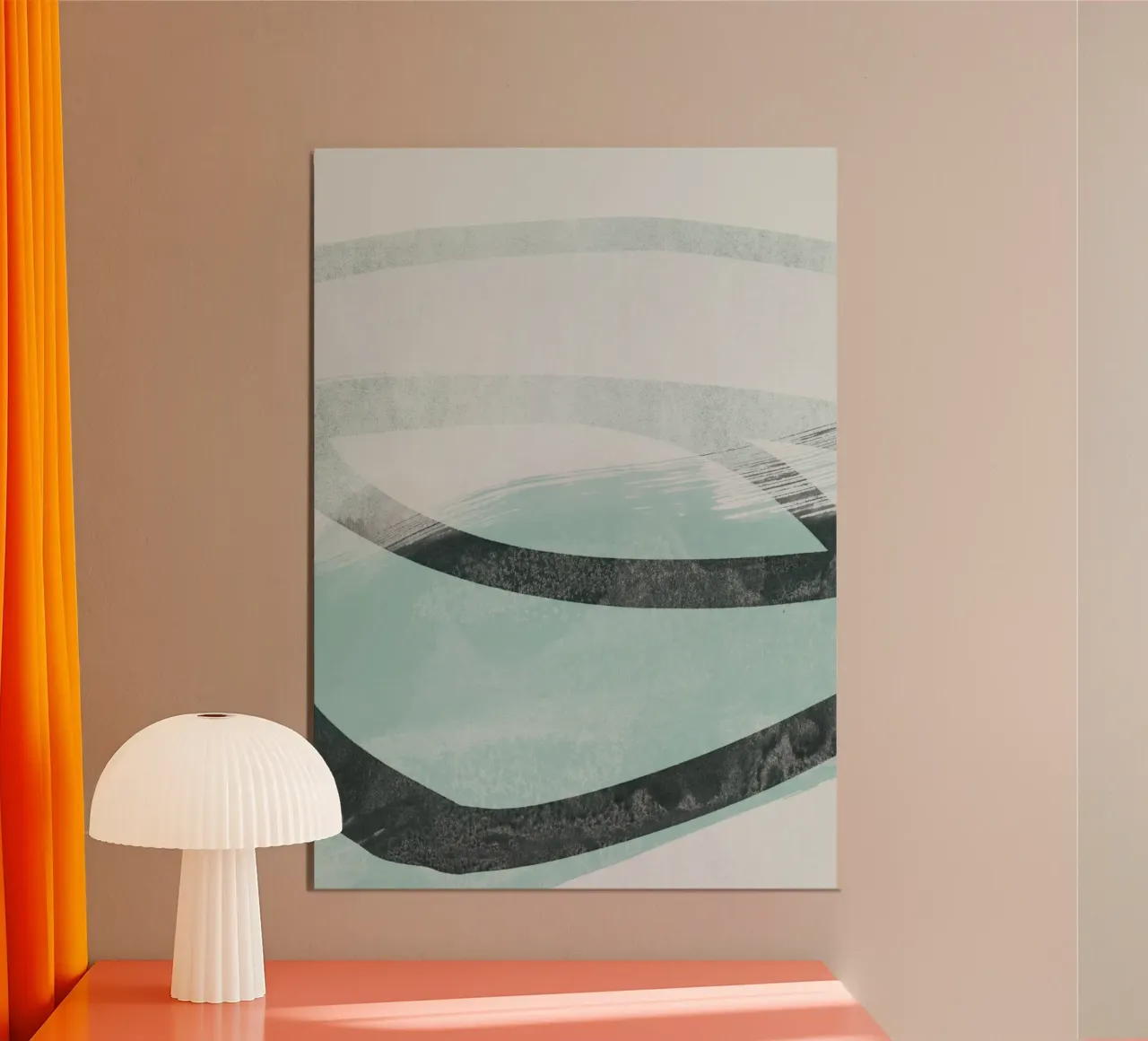 abstract brushstrokes and lines 3 poster da IRIS LEHNHARDT FINE ART