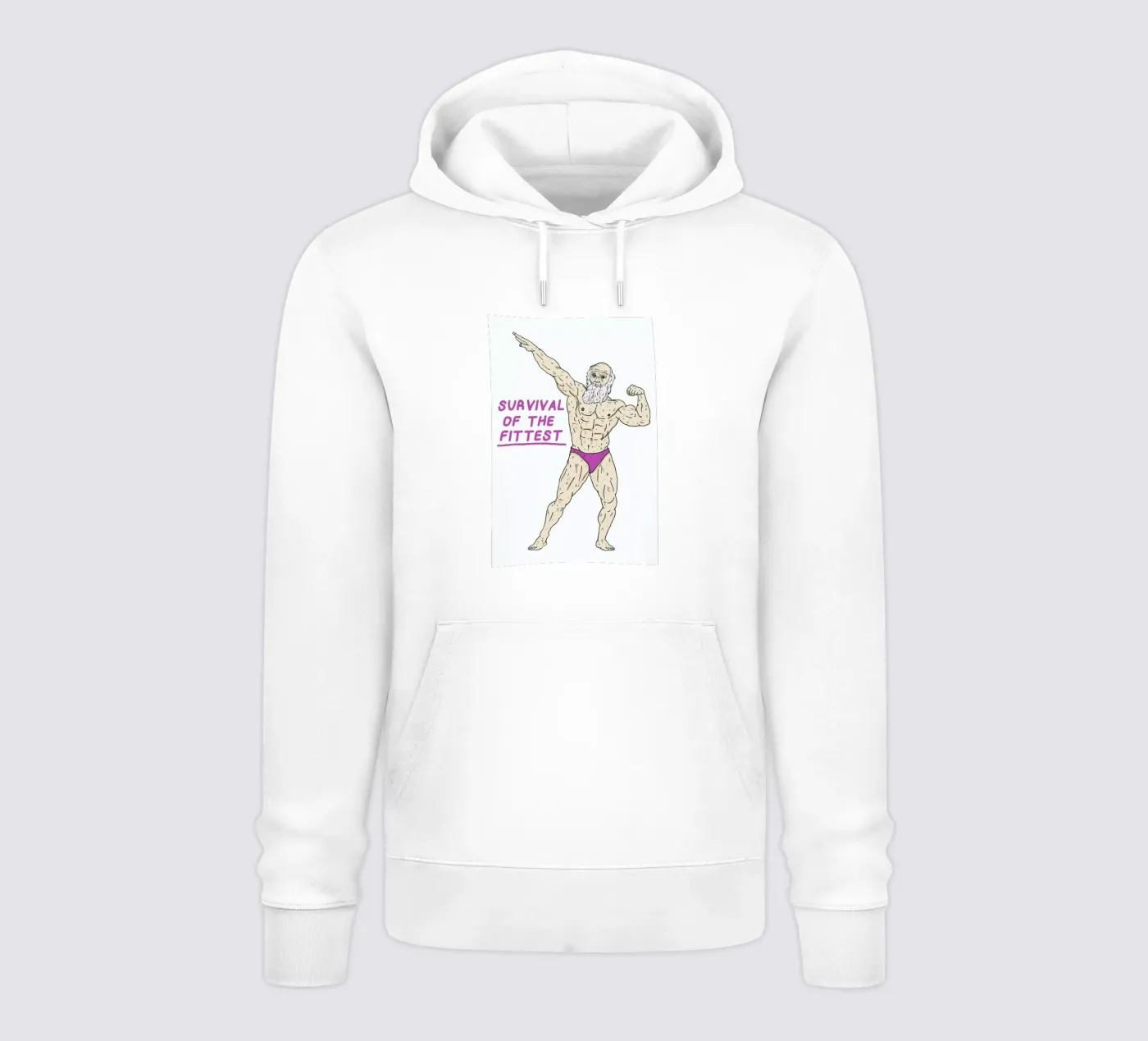 Darwin hoodie by Nick Cocozza