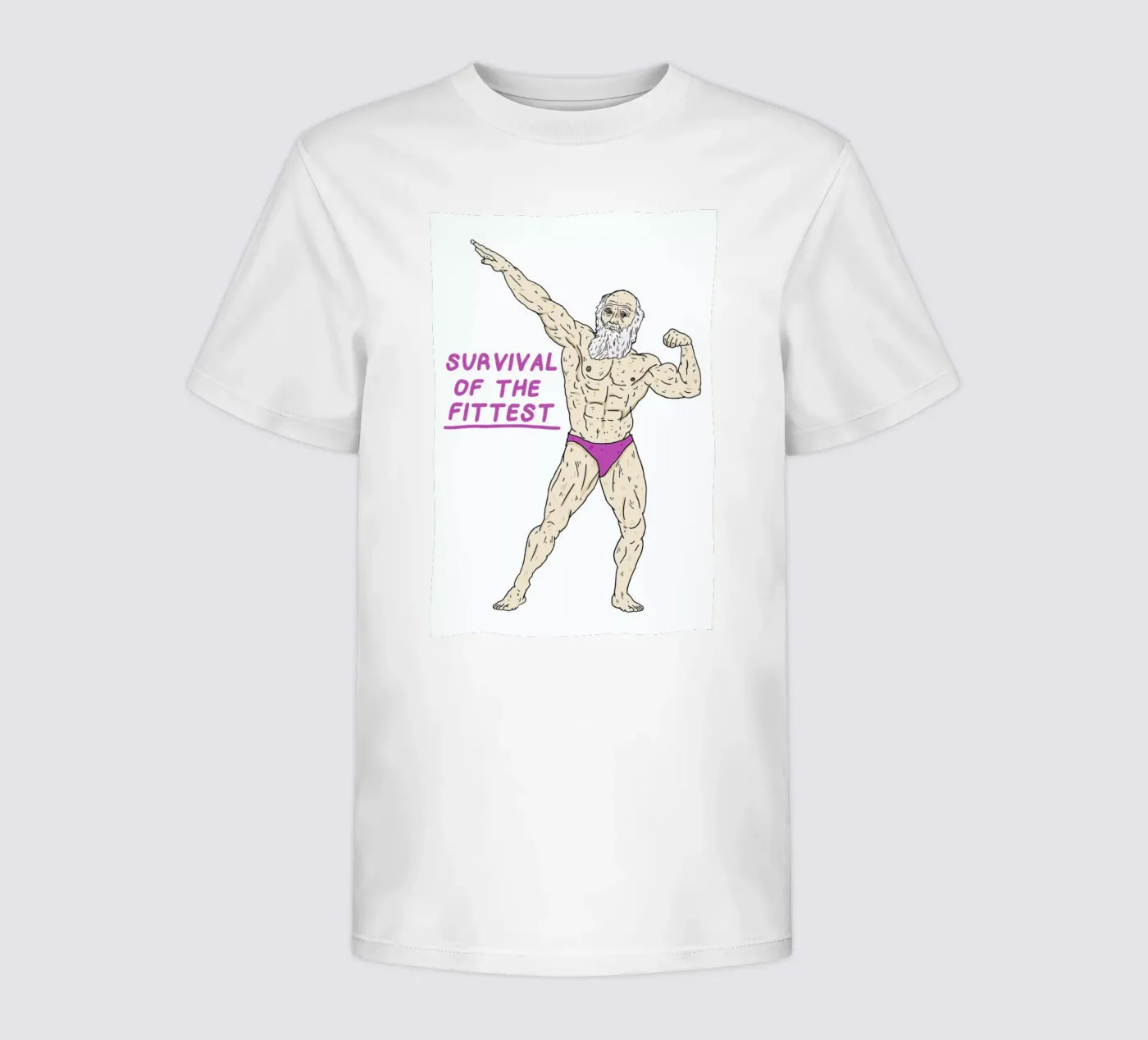 Darwin kinder t-shirt van Nick Cocozza