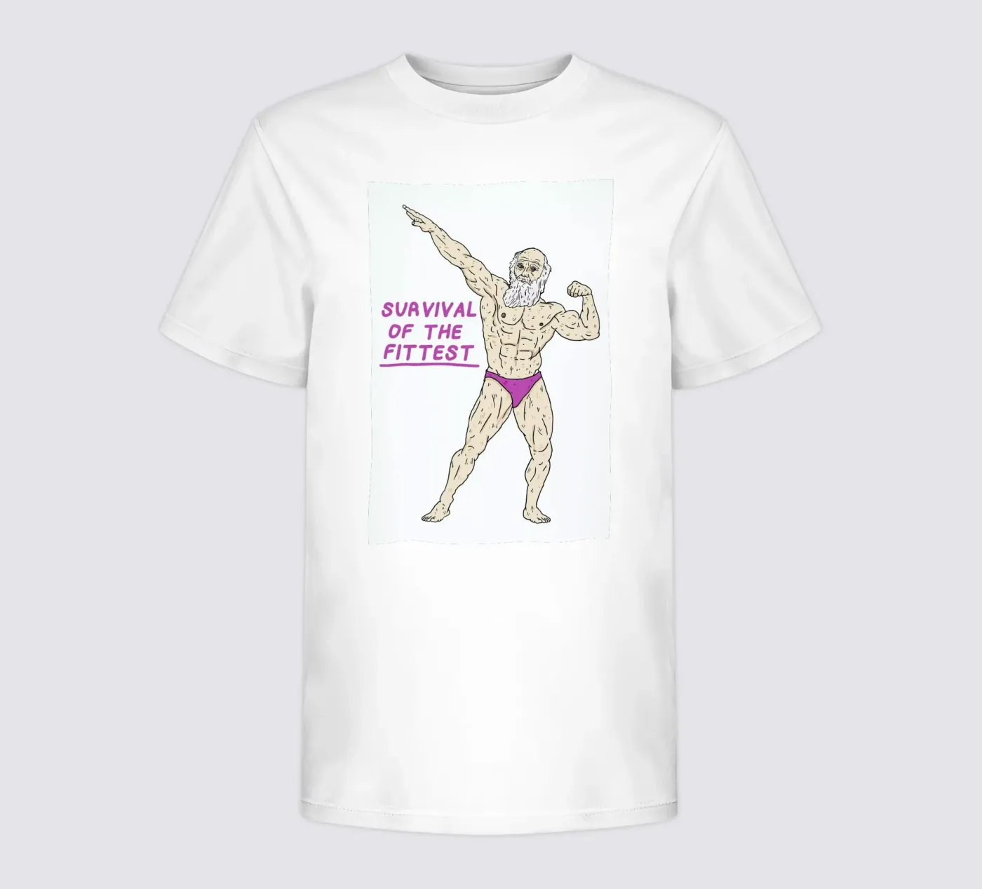 Darwin kinder t-shirt van Nick Cocozza