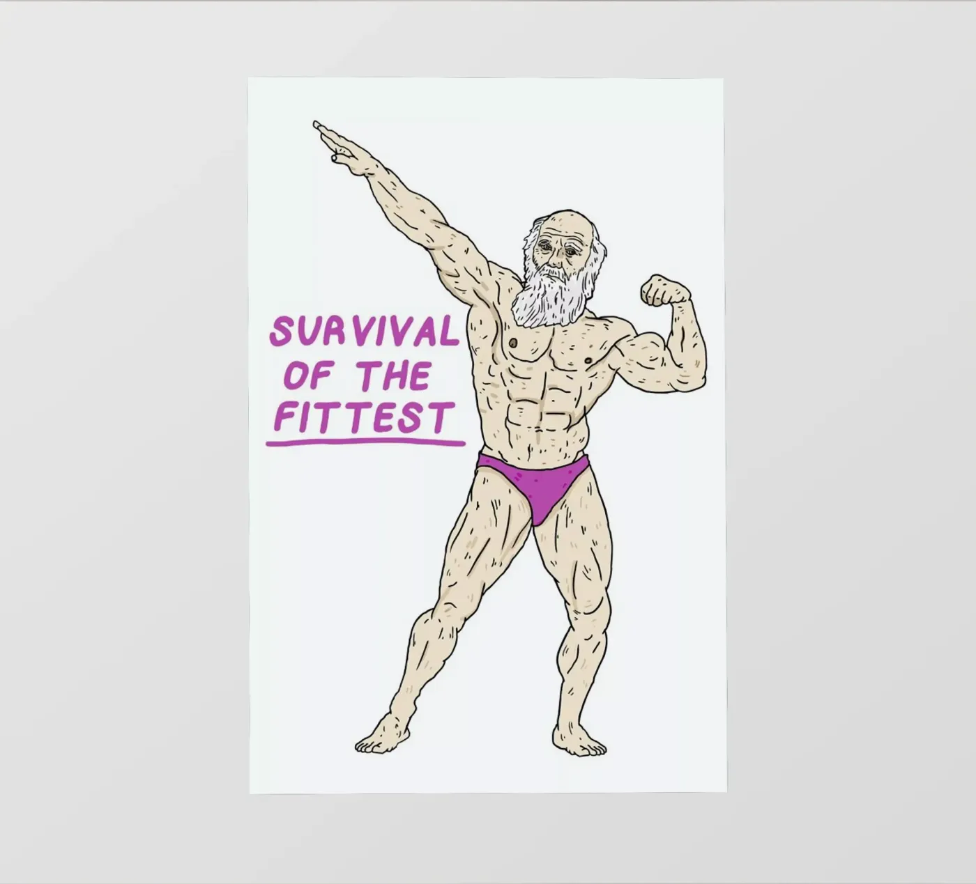 Darwin PVC Plane von Nick Cocozza